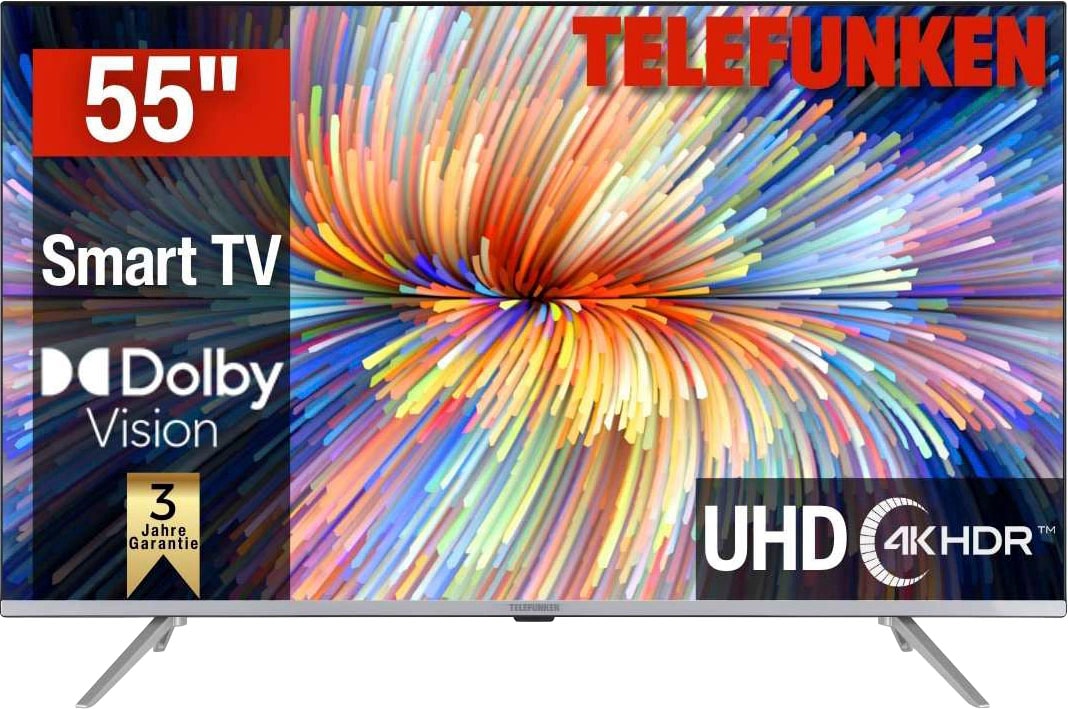 LED-Fernseher »D55V850M5CWHI«, 138 cm/55 Zoll, 4K Ultra HD, Smart-TV