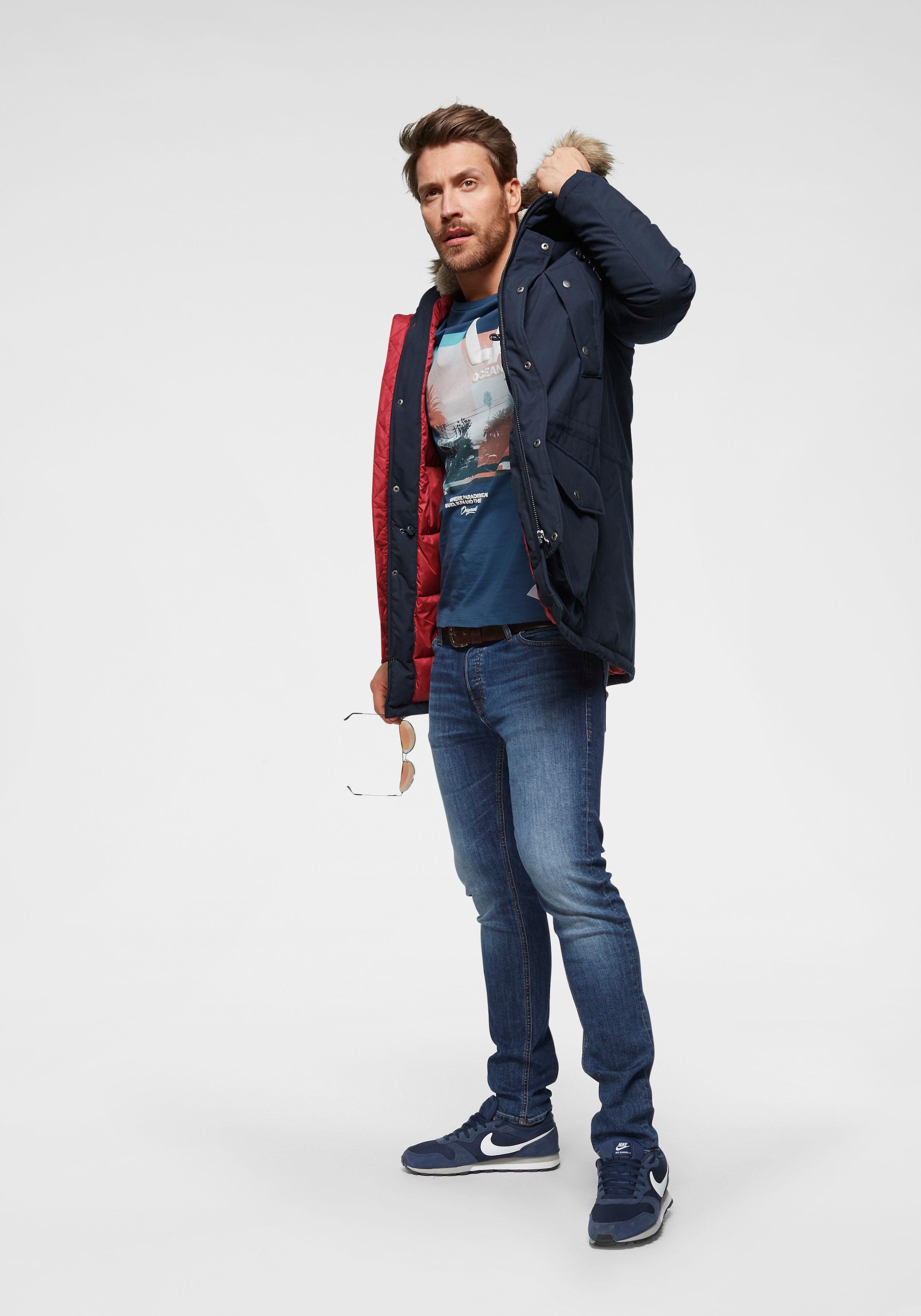 Jack & Jones Slim-fit-Jeans »JJIGLENN JJORIGINAL CB 774 NOOS«