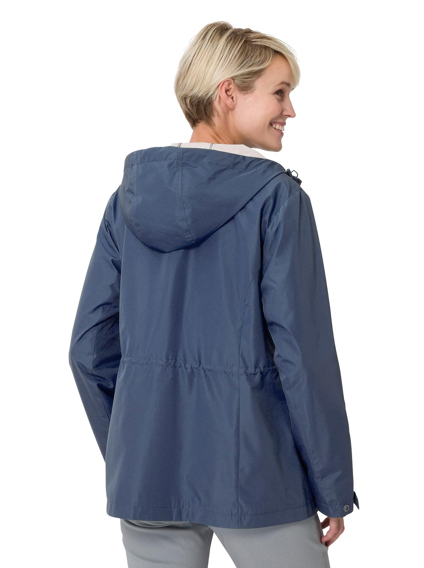 Classic Basics Regenjacke, mit Kapuze