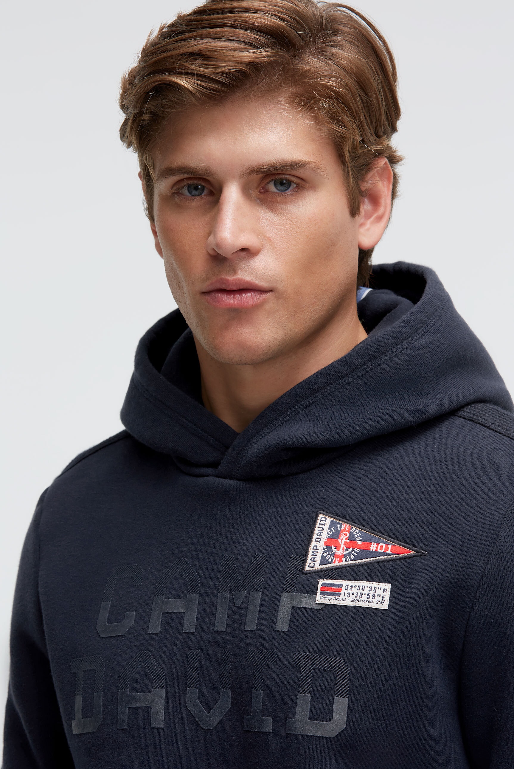 CAMP DAVID Kapuzensweatshirt , mit Rippbündchen
