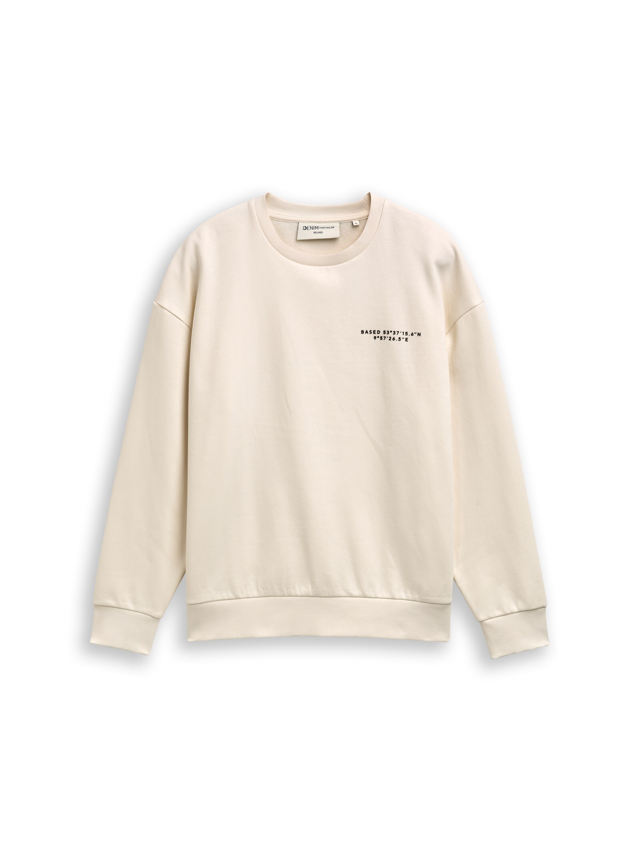TOM TAILOR Denim Sweatshirt, mit Schriftzügen
