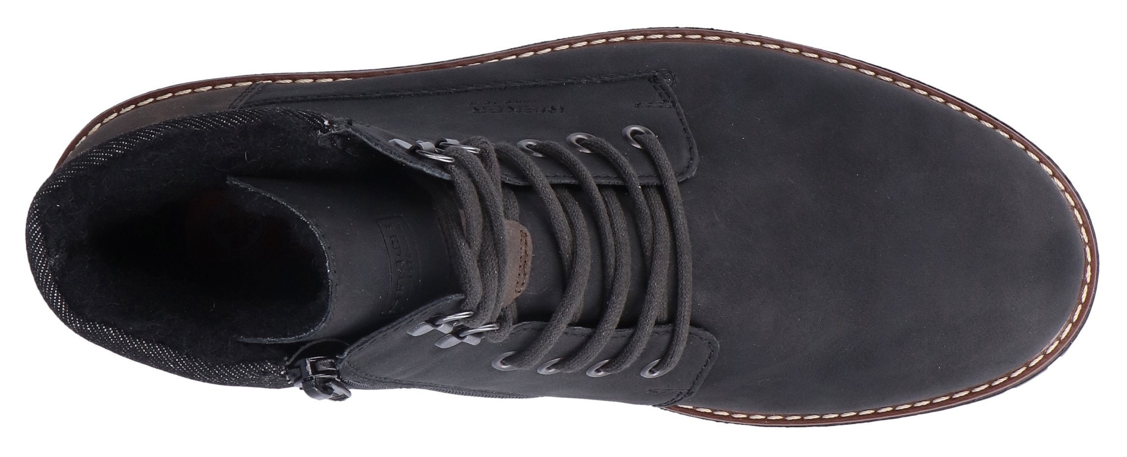 Rieker Winterstiefelette, Winterboots, Schnürstiefelette mit TEX-Membran