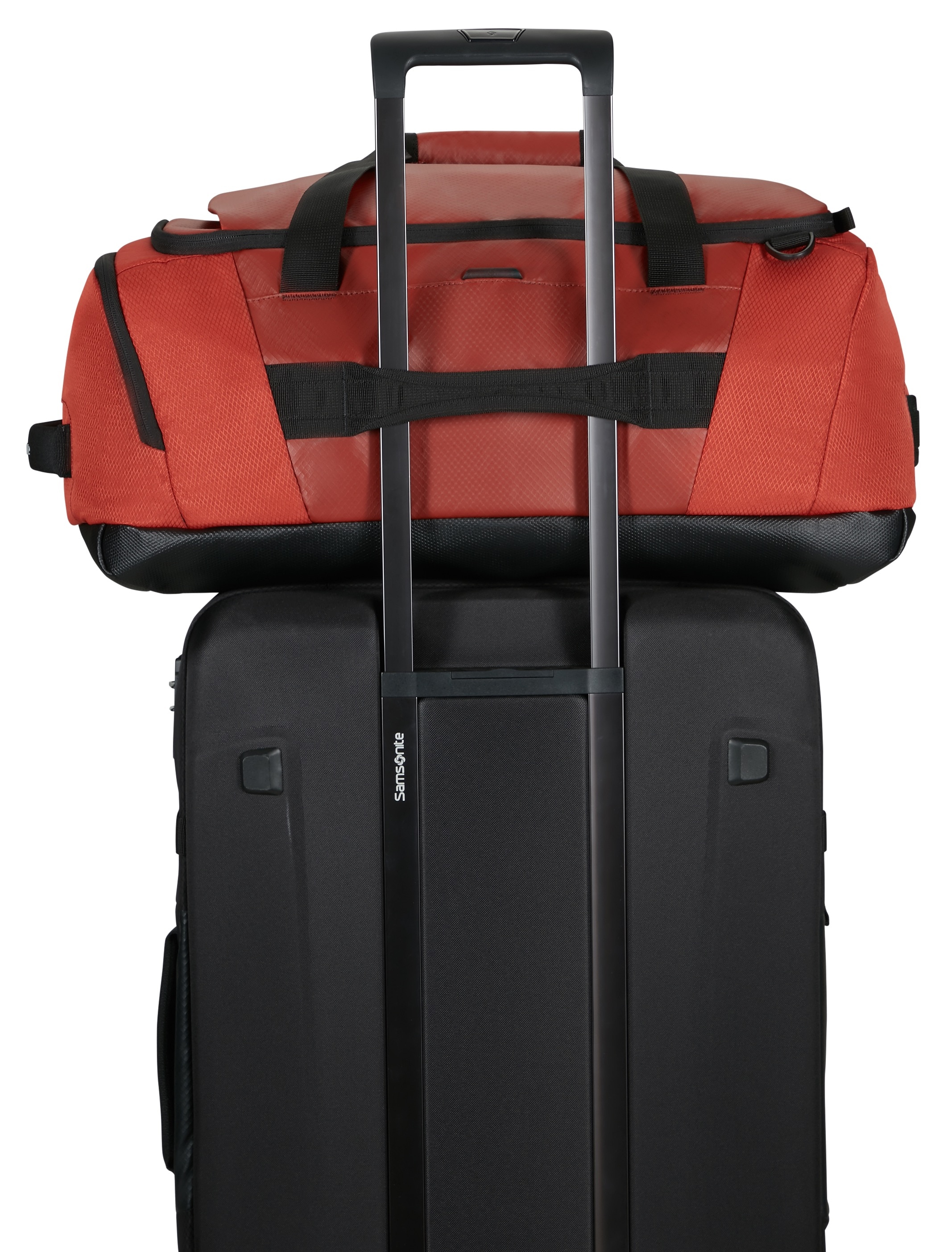 Samsonite Reisetasche »ARMOX«, Duffle S personalisierbar als Rucksack tragbar