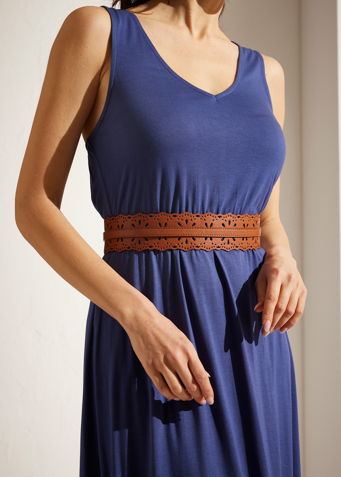 LASCANA Taillengürtel »Cut-Out-Gürtel«, mit trendigen Cut-Outs, Gürtel für Kleid & Overall, Bauchgürtel