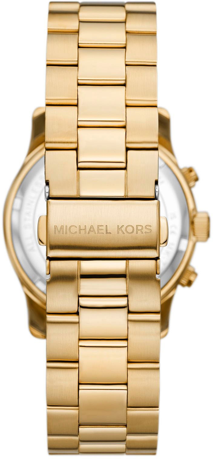 MICHAEL KORS Chronograph »RUNWAY, MK7323«, Quarzuhr, Armbanduhr, Damenuhr, Stoppfunktion, 12/24-Std.-Anzeige