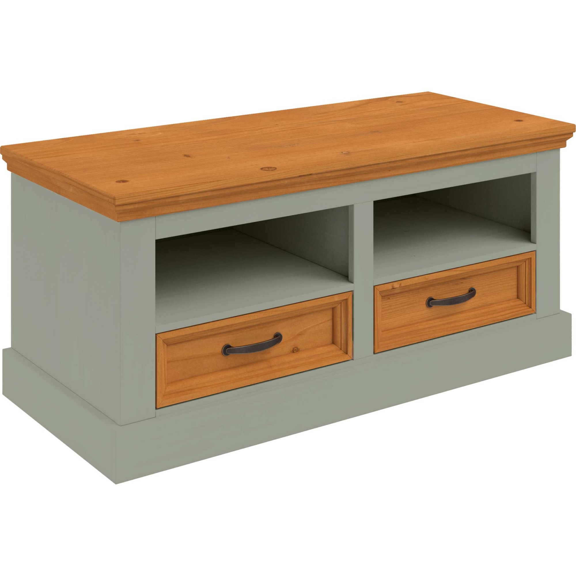 Home affaire Bank "Selma" mit Stauraum und 2 Schubkästen, Breite 100 cm günstig online kaufen