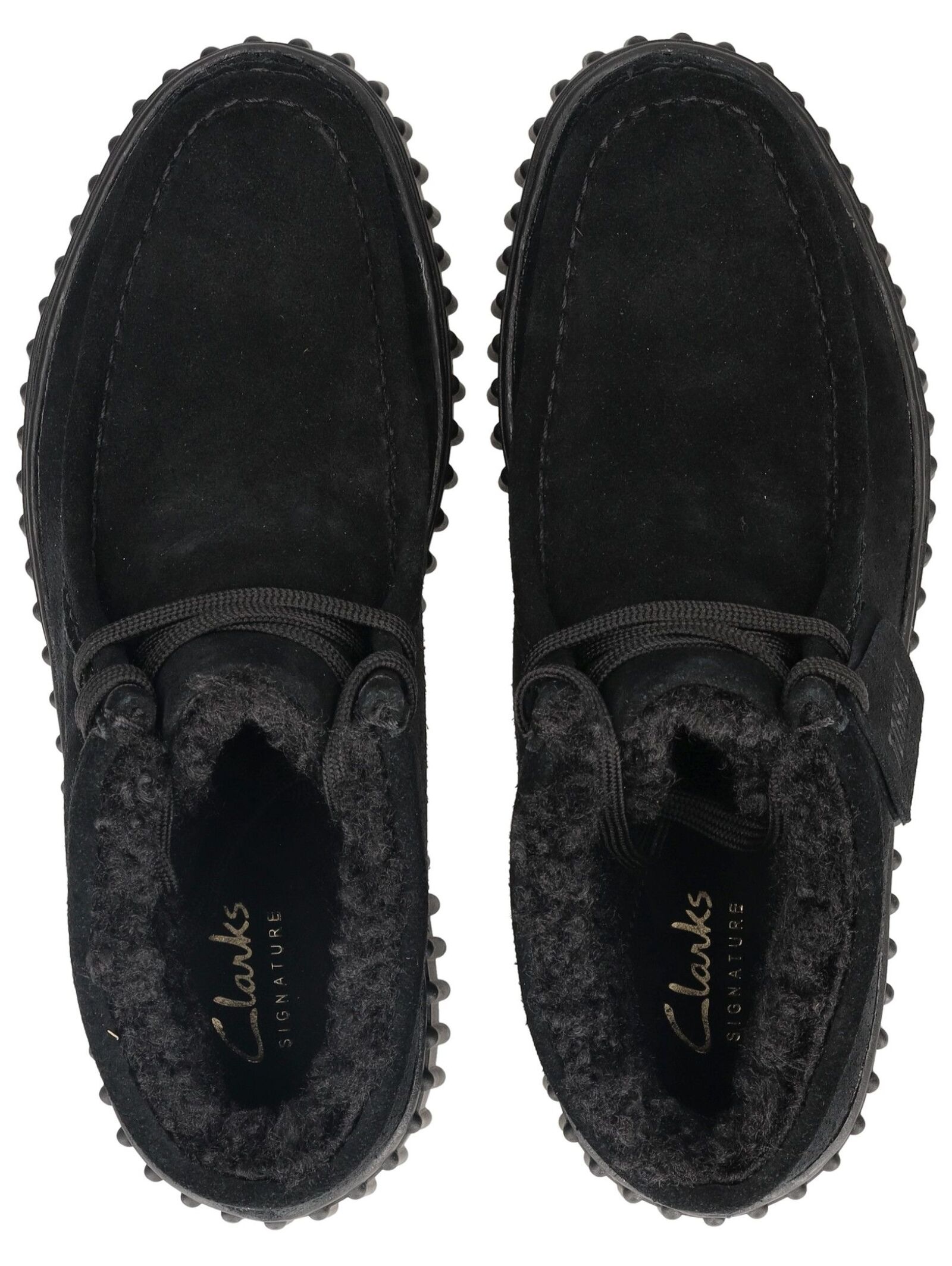 Clarks Schnürstiefelette »Clarks Stiefelette Veloursleder«