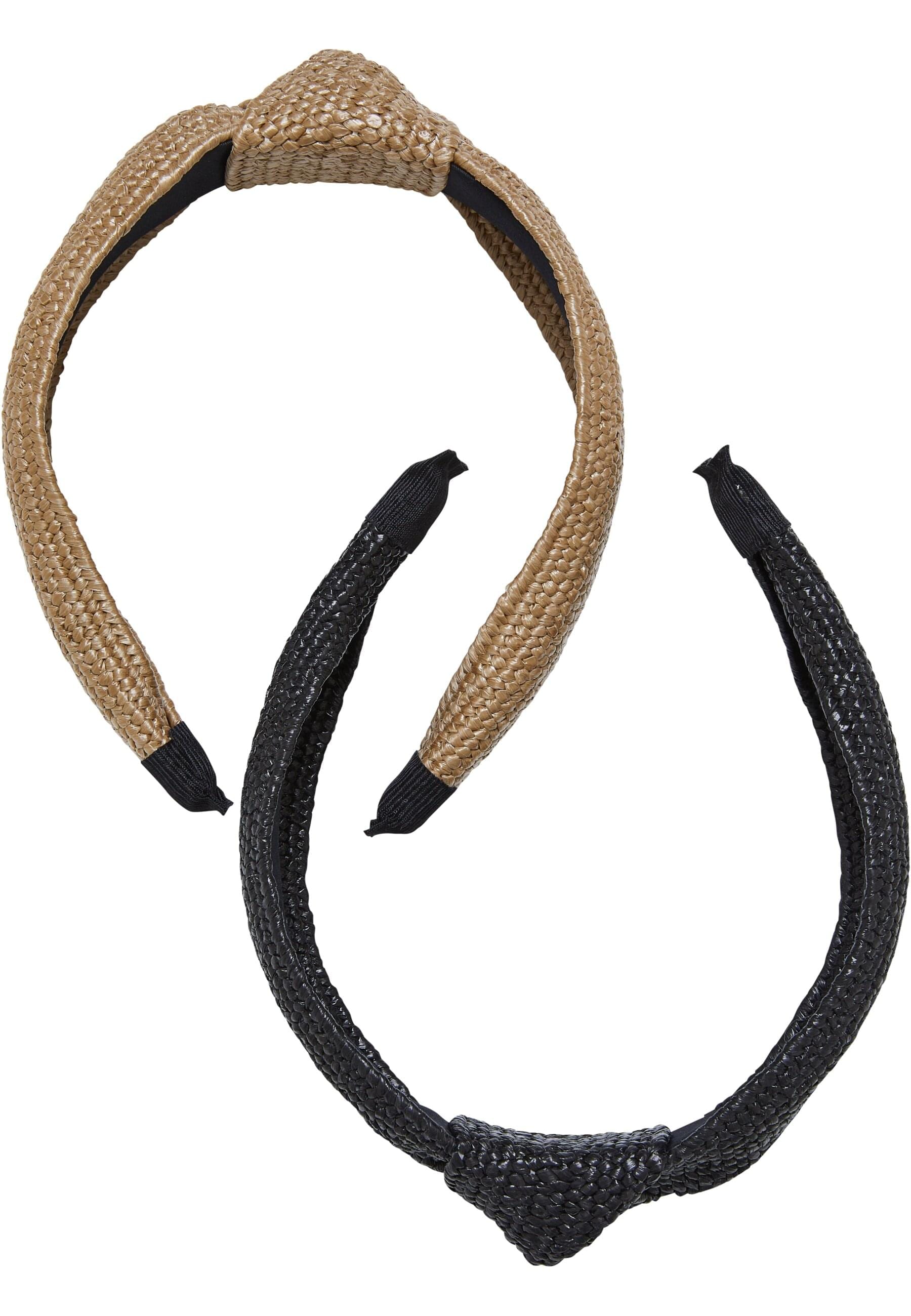Loop »Urban Classics Unisex Braid Bast Headband 2-Pack«, (1 St.)