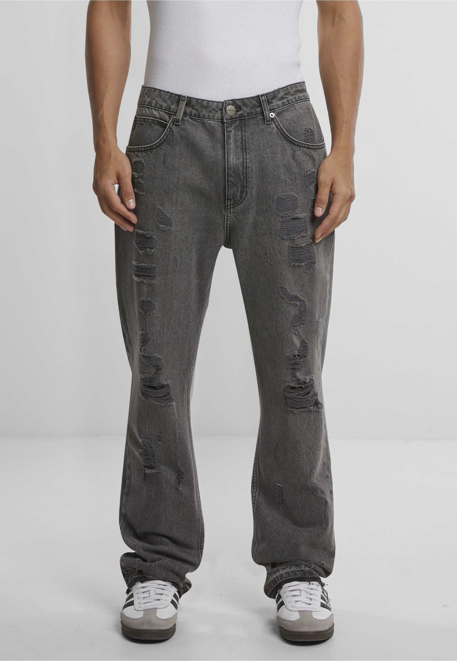 2Y Studios Bequeme Jeans »2Y Studios 2Y Firio Destroyed Straight Jeans«