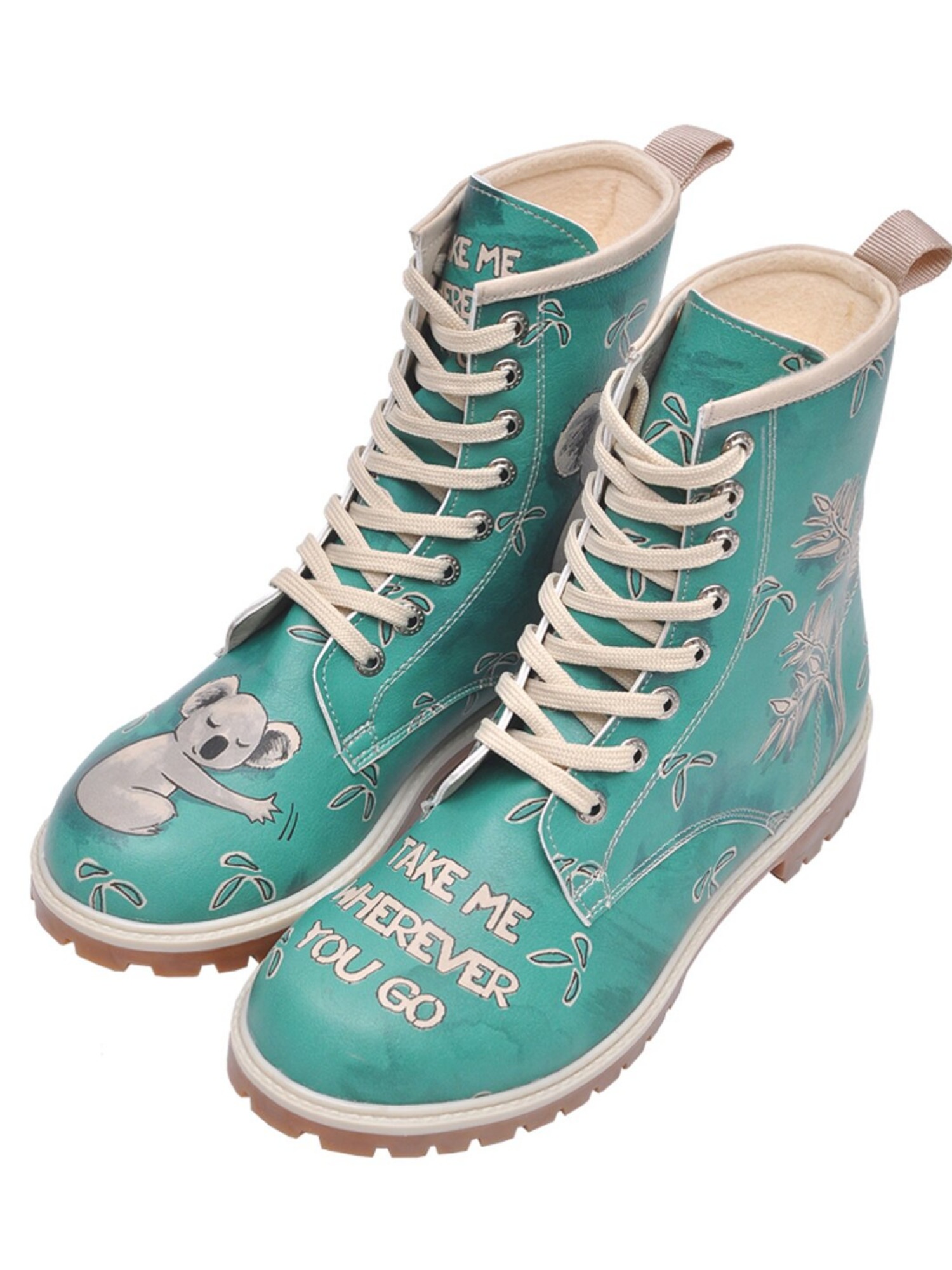 DOGO Schnürboots "Longe Boots Schnürstiefel There Is Always Hope Damen", Ha günstig online kaufen