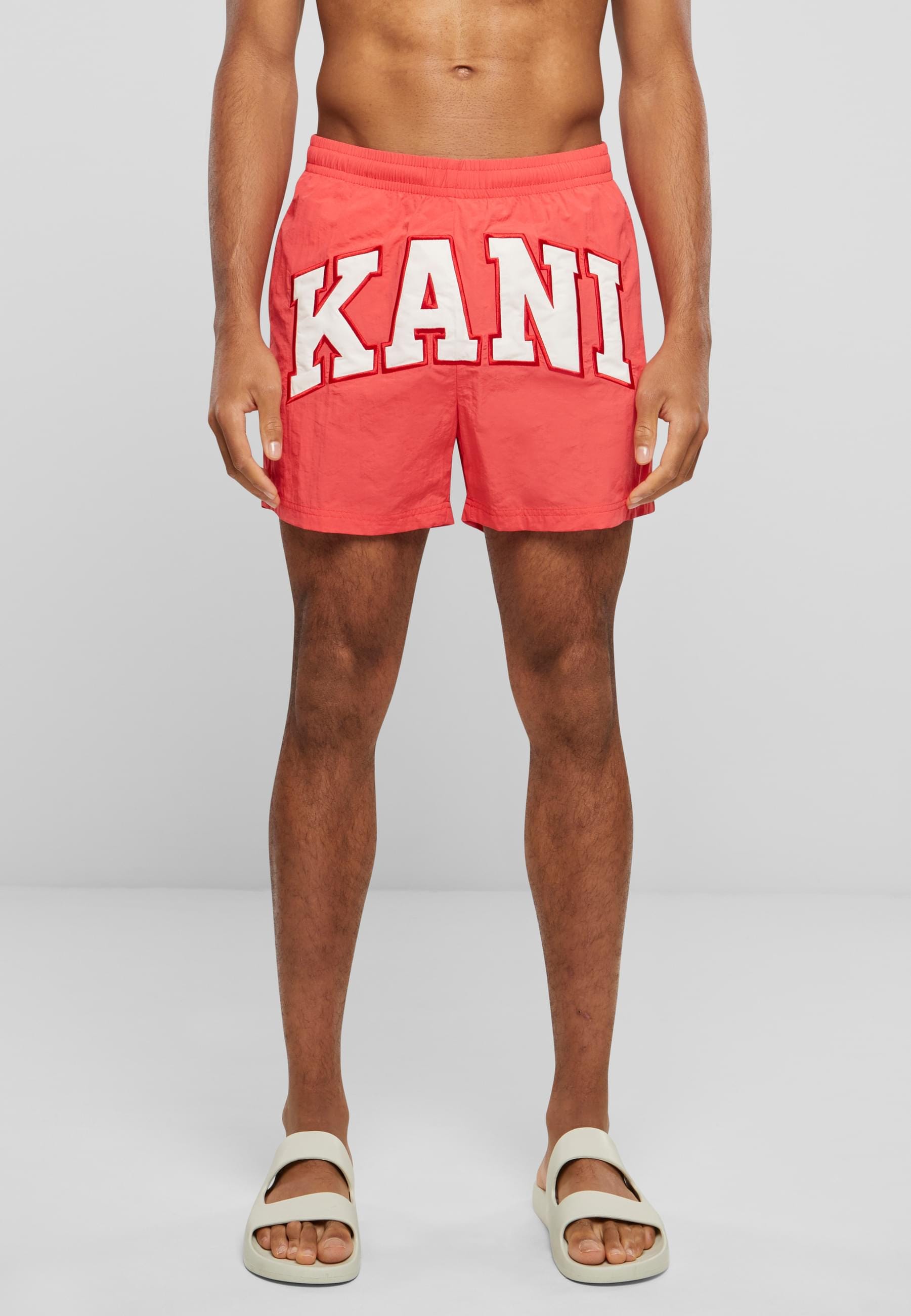 Karl Kani Badeshorts »Karl Kani Herren KM241-052-2 Karl Kani Serif Board Shorts«
