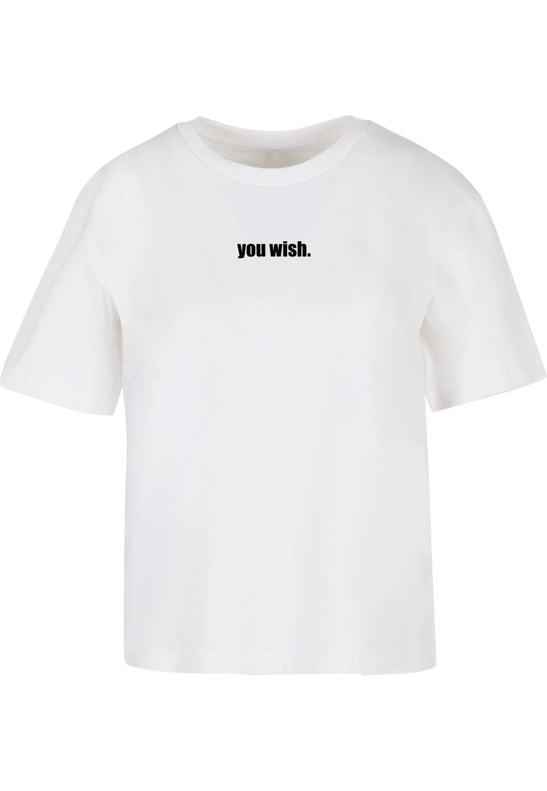 Miss Tee T-Shirt "Miss Tee You Wish Tee" 1 Stk. günstig online kaufen