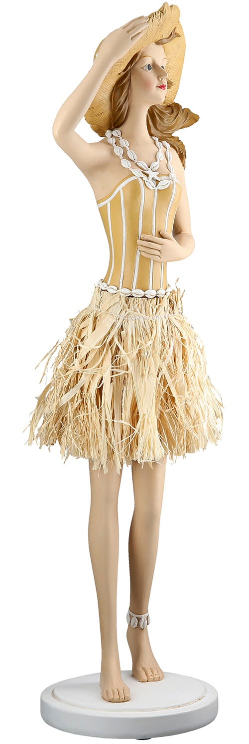 GILDE Dekofigur »Figur Frau Suzanne creme; weiß«