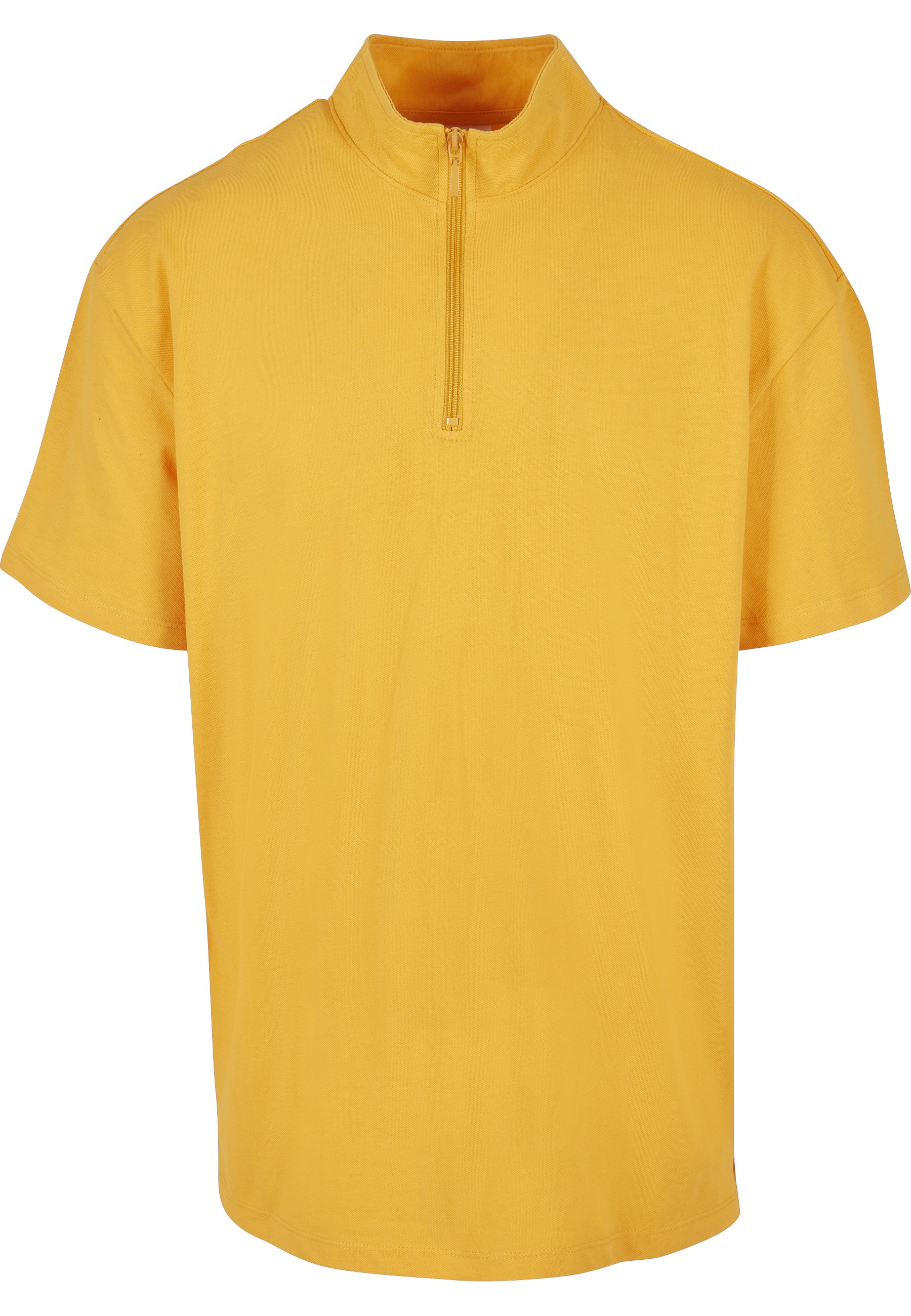 URBAN CLASSICS T-Shirt "Urban Classics Herren Boxy Zip Pique Tee" 1