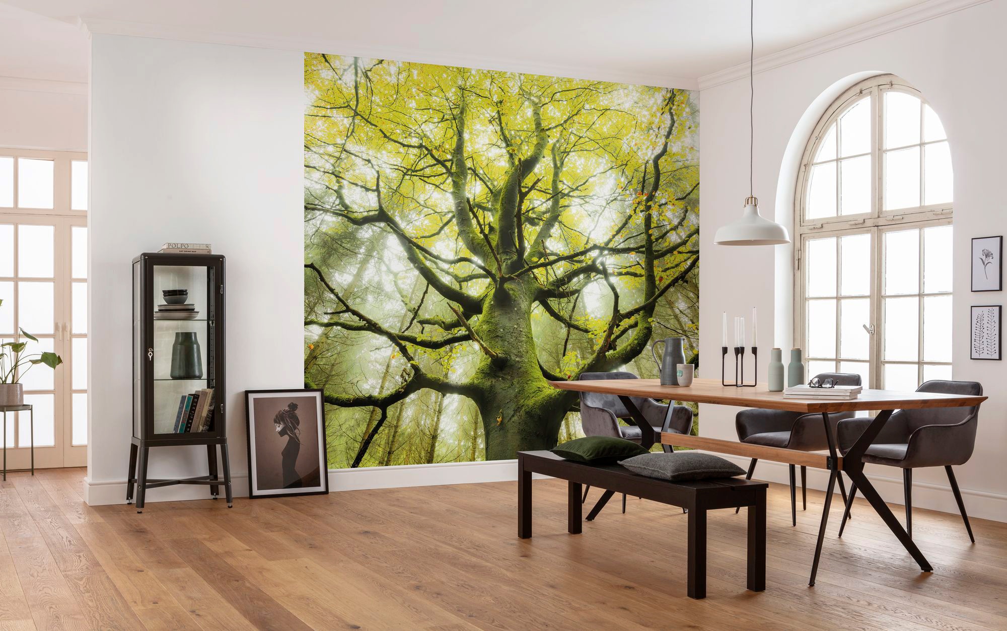 Komar Vliestapete »Digitaldruck Vlies -  Der Traumbaum - Größe 450 x 280 cm« bedruckt glatt Wohnzimmer, Schlafzimmer