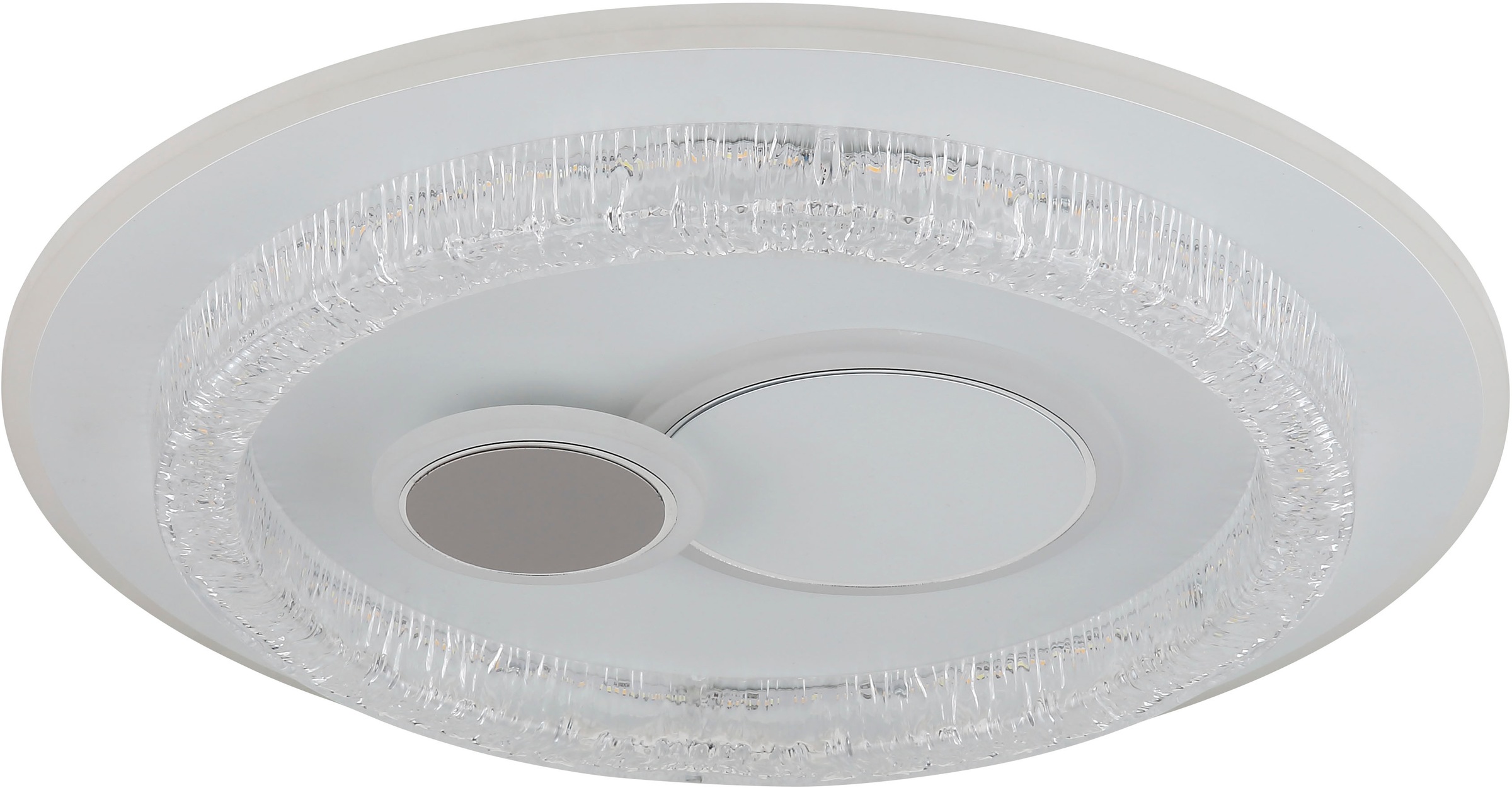 GLOBO LIGHTING Deckenleuchte »KRISWALL« LED-Modul 1 Stk. LED Deckenleuchte für Wohn- & Esszimmer weiß matt