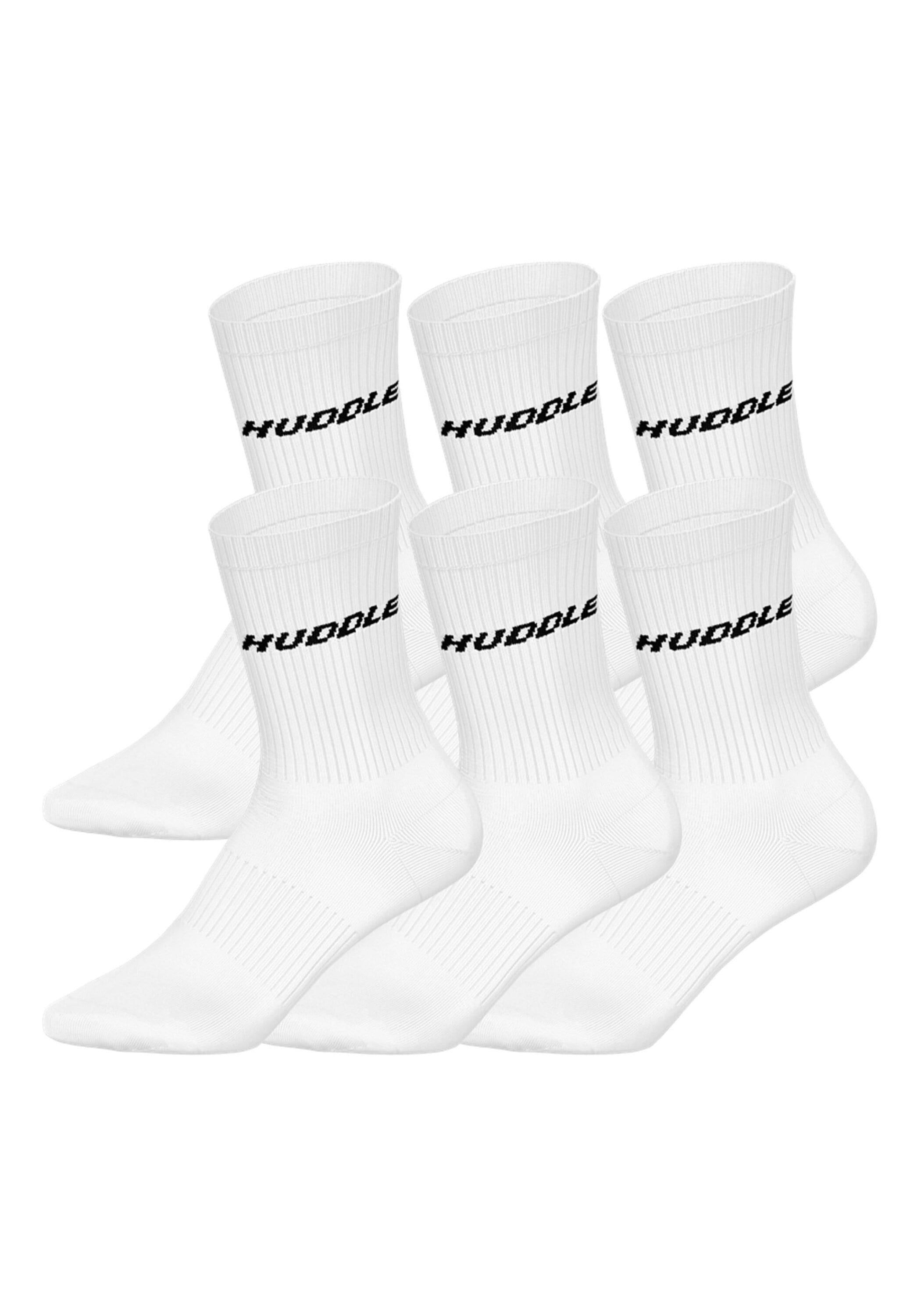 HUDDLE Kurzsocken "Socken HUDDLE 6pk Crew Socks 6er Pack" 6 Paar tlg.