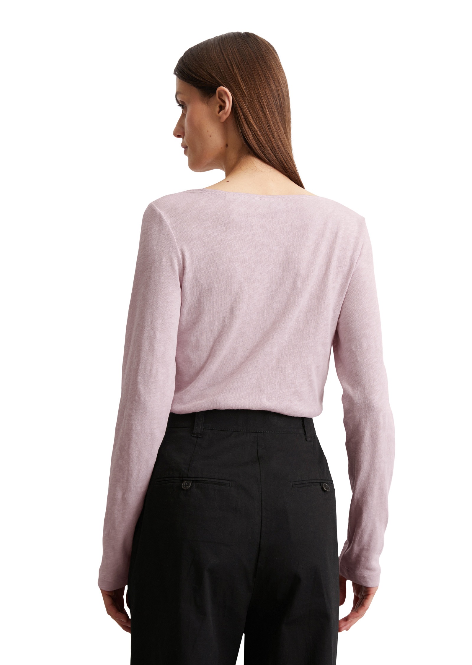 Marc O'Polo Langarmshirt »aus Slub Jersey«