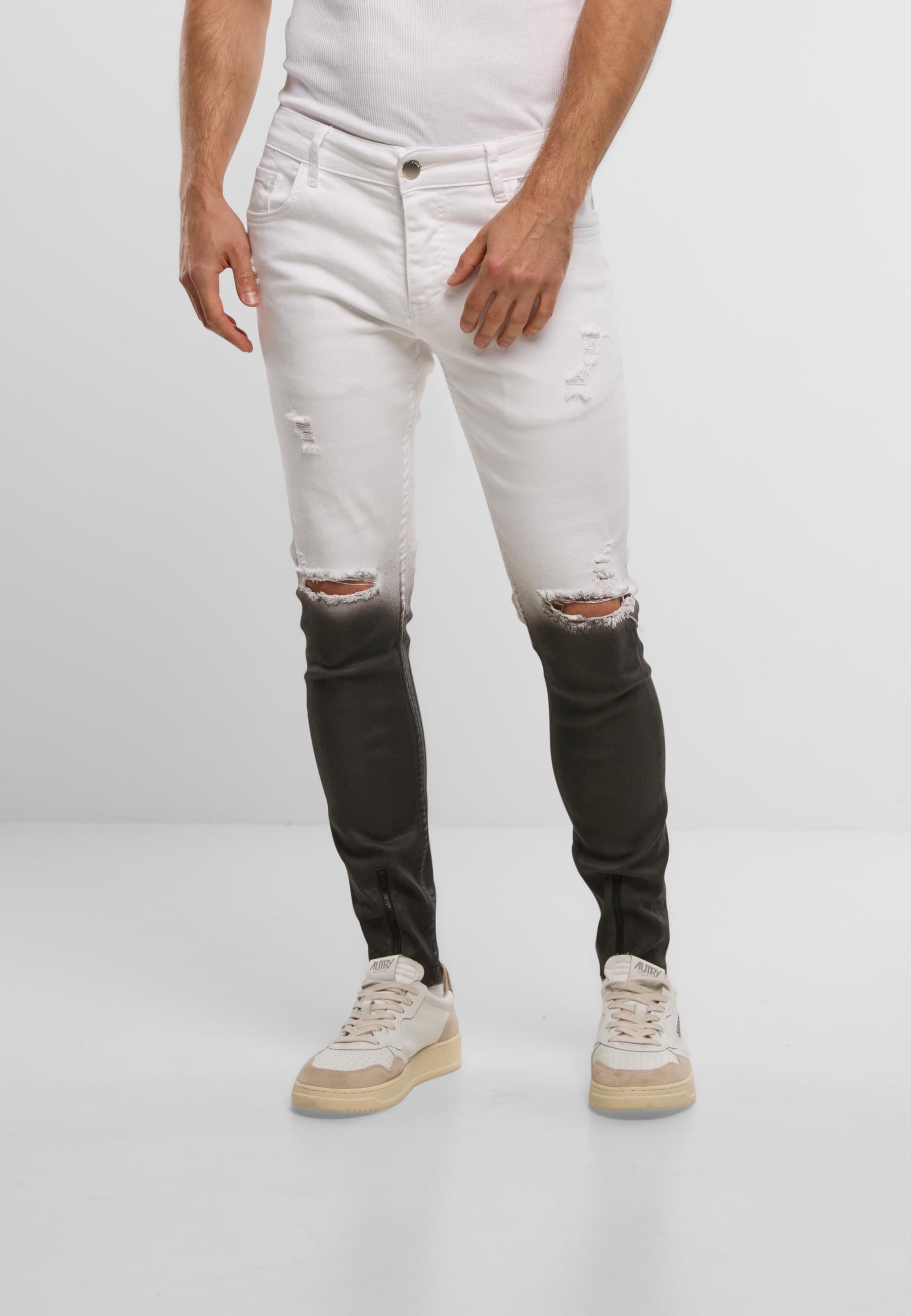 2Y Studios Bequeme Jeans »2Y Studios 2Y Destroyed Skinny Cropped Denim«
