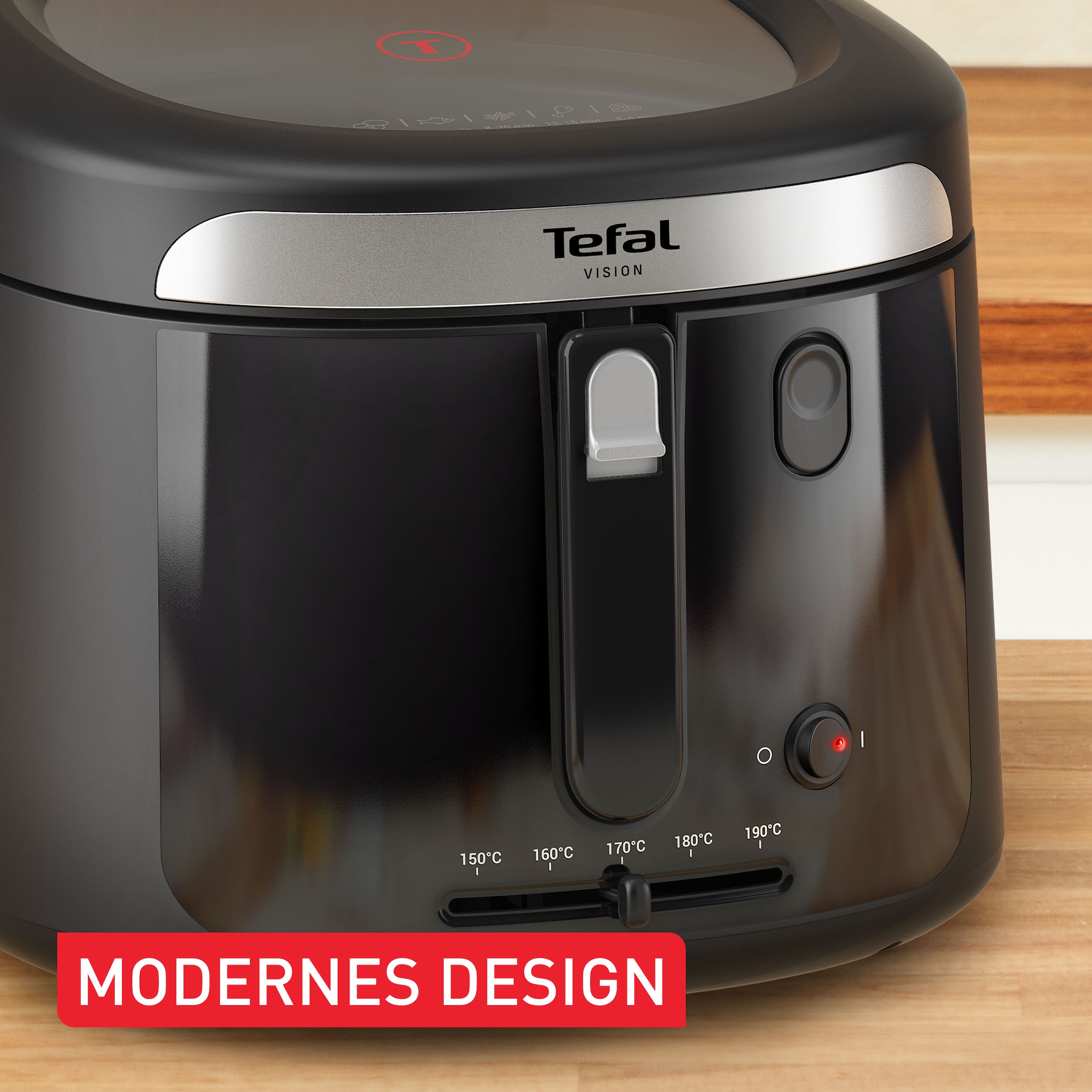 Tefal Fritteuse »Vision« 1900 W Fassungsvermögen 2,1 l