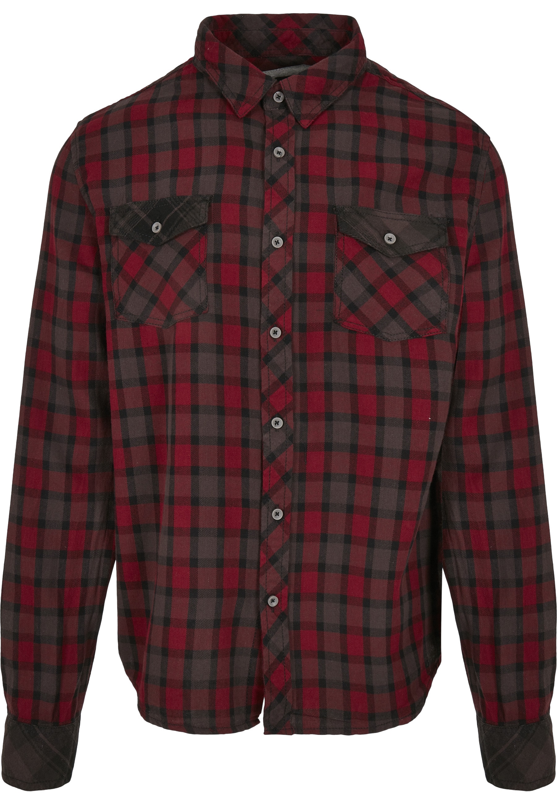Brandit Langarmhemd "Brandit Herren Duncan Checked Shirt" 1 Stk. günstig online kaufen