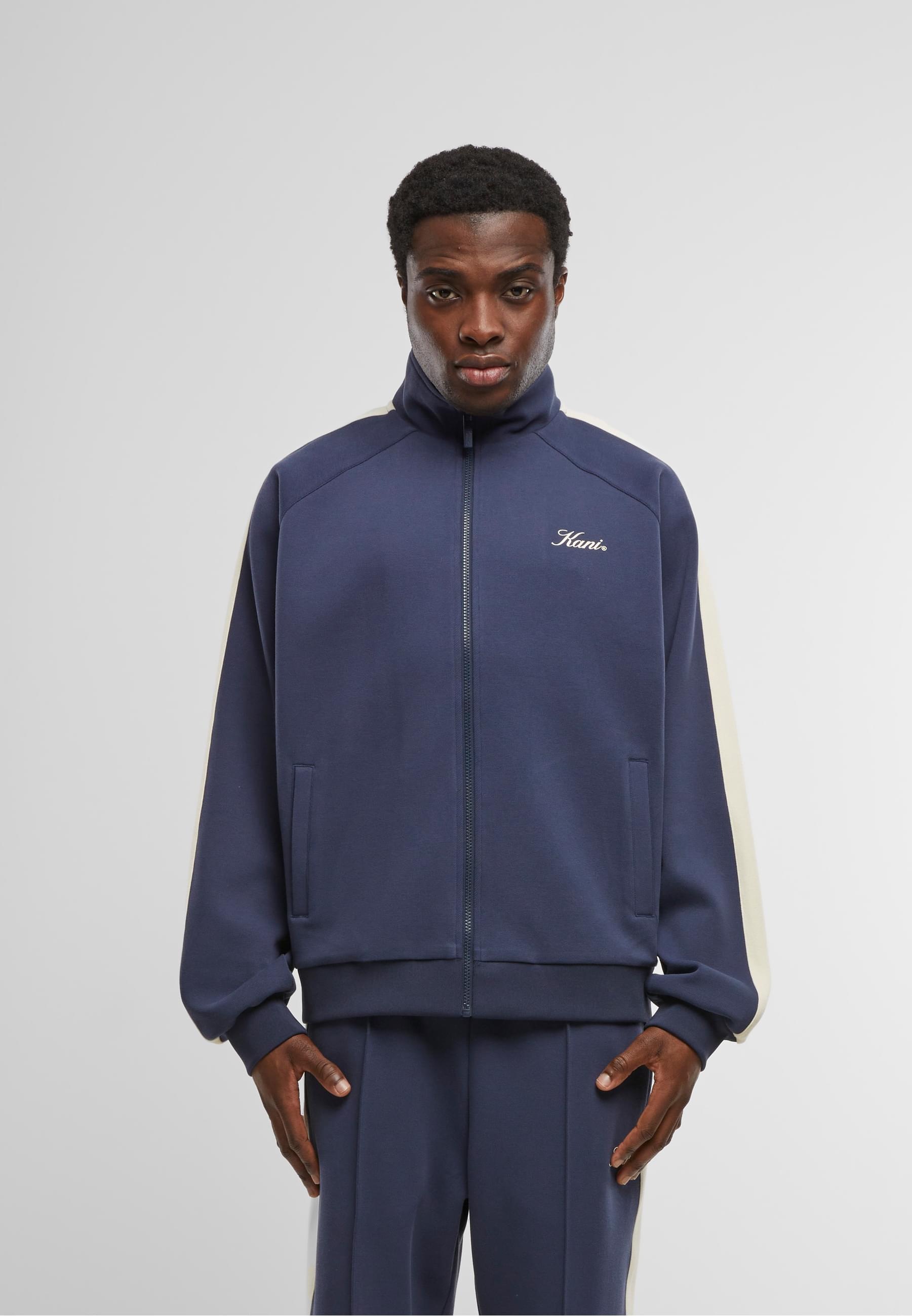 Karl Kani Trainingsjacke »Karl Kani Kani Sidestripe Trackjacket«, (1 St.), ohne Kapuze