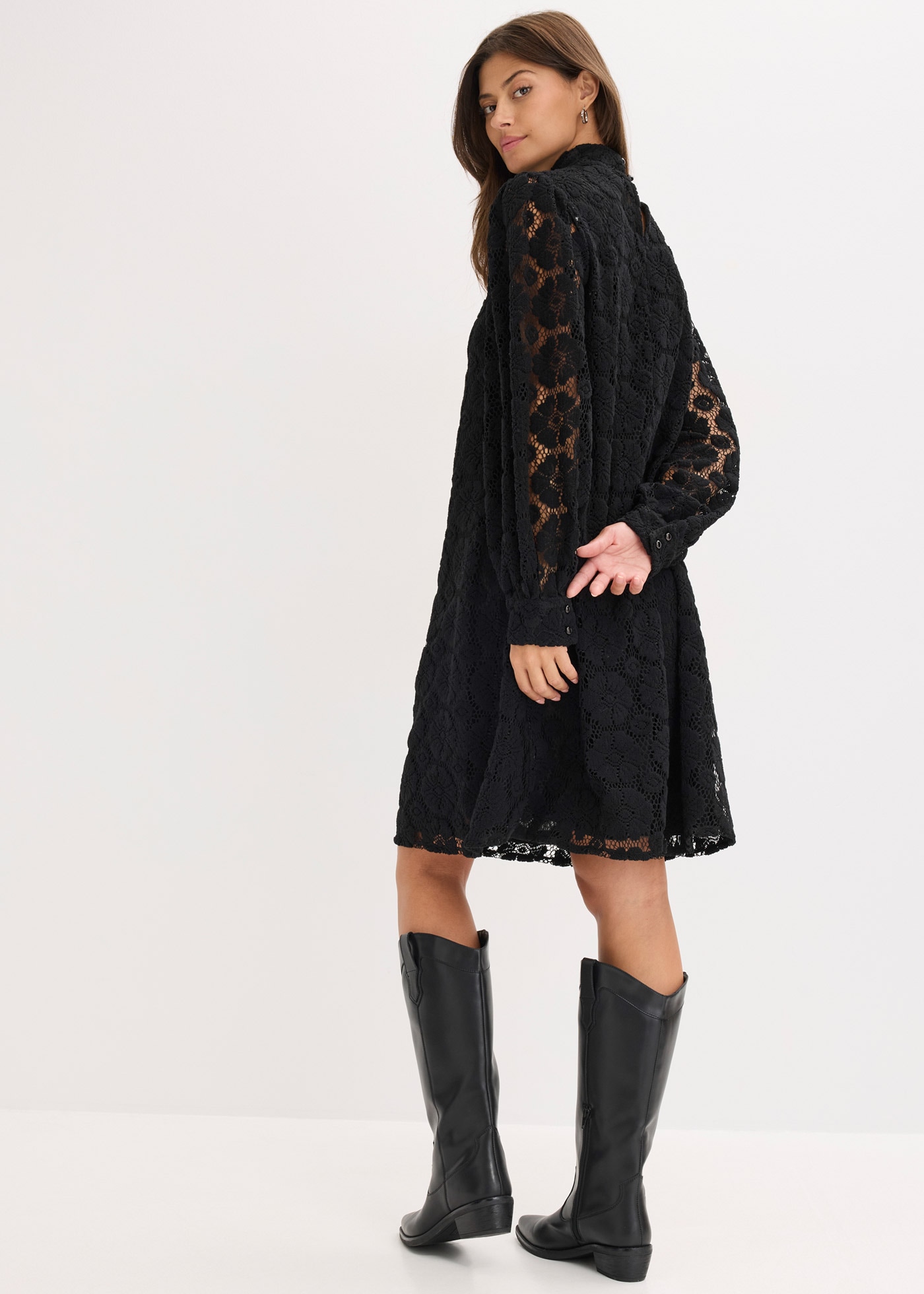 bonprix Minikleid »Minikleid aus Spitze« Minikleid aus Spitze