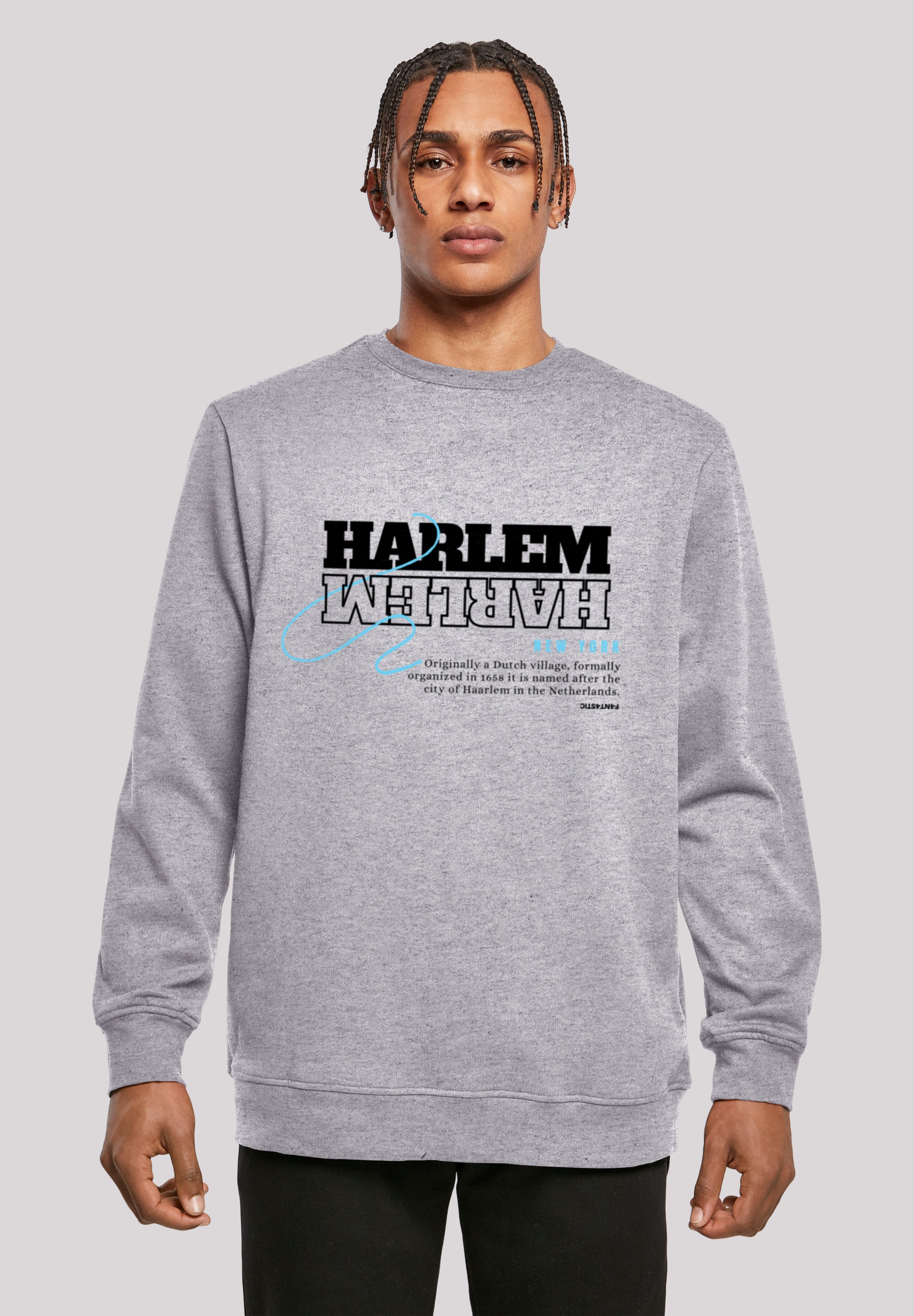 F4NT4STIC Kapuzenpullover "Harlem CREW", Print