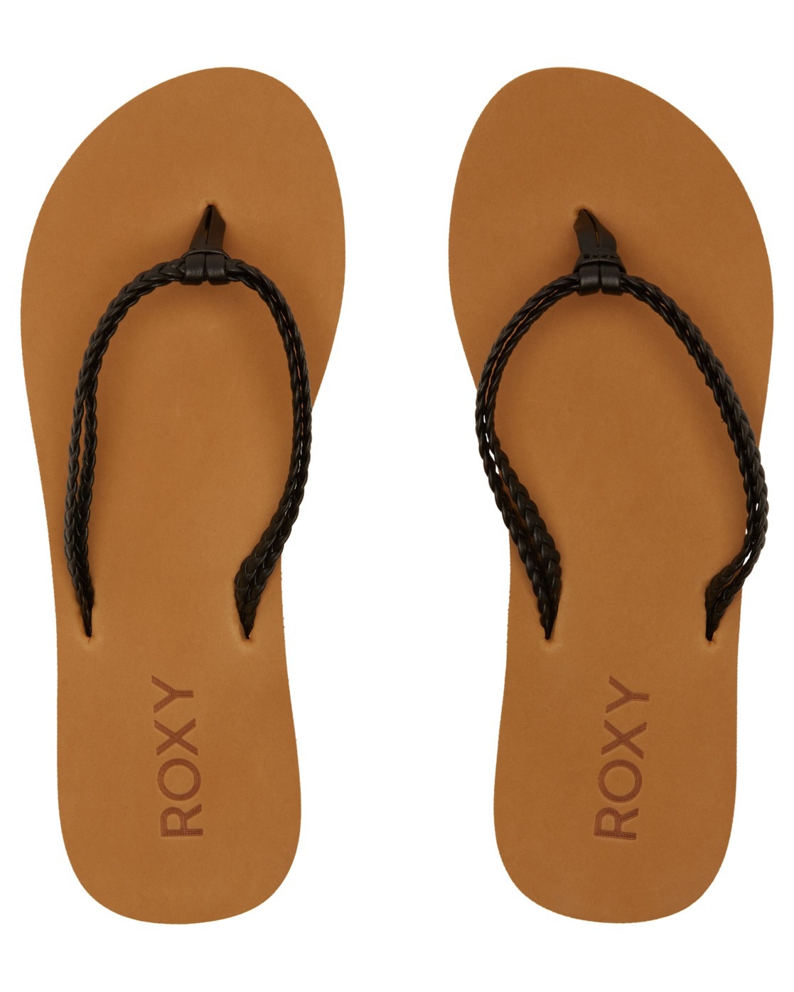 Zehentrenner ROXY "Costas", Damen, Gr. 11(42), schwarz, Obermaterial:Obermaterial: 100% synthetisches PU / Futter: 100% Synthetikmaterial / Außensohle: 100% TPR;, Schuhe Zehentrenner 3