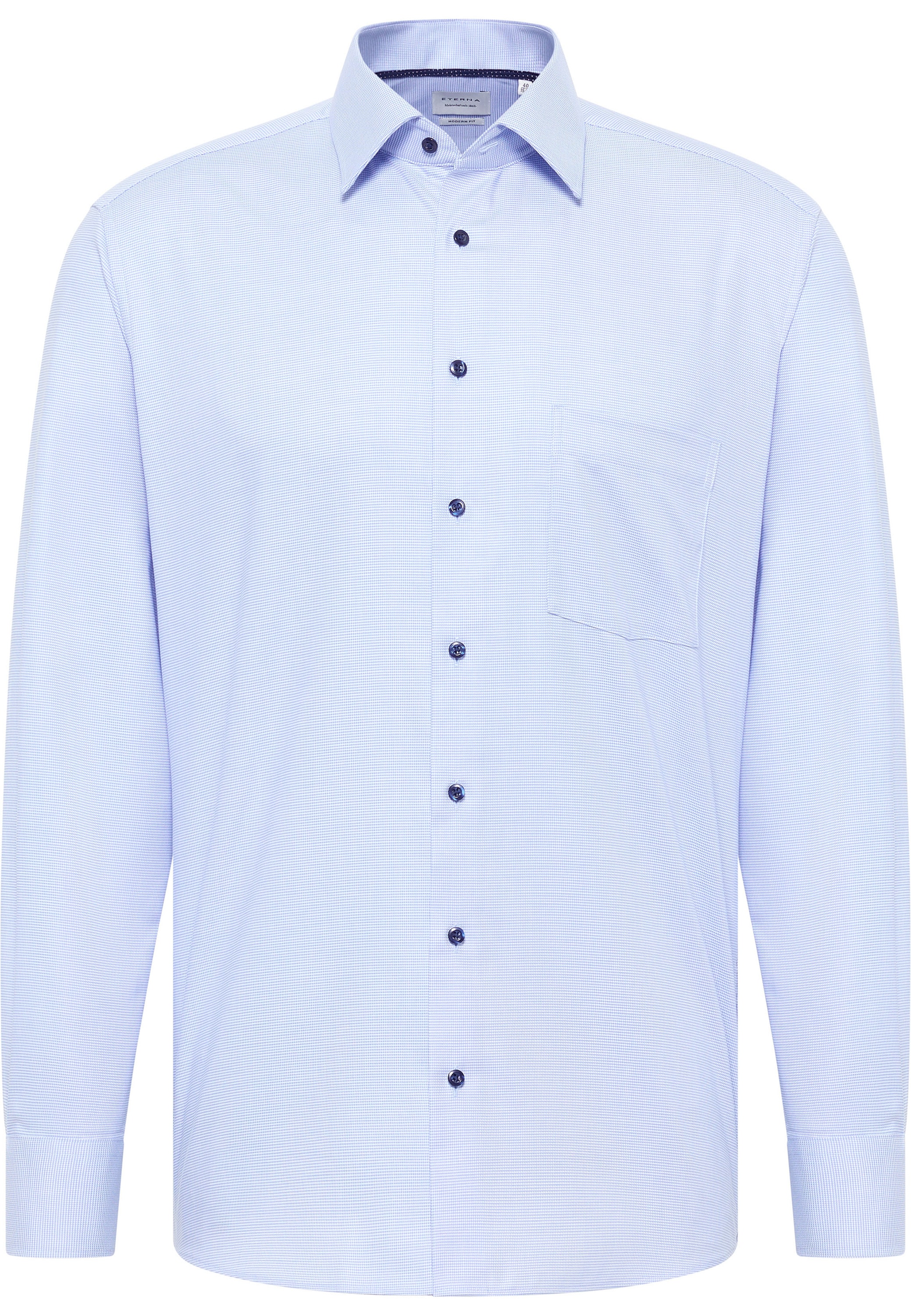 Eterna Langarmhemd »MODERN FIT«, NON IRON (bügelfrei)