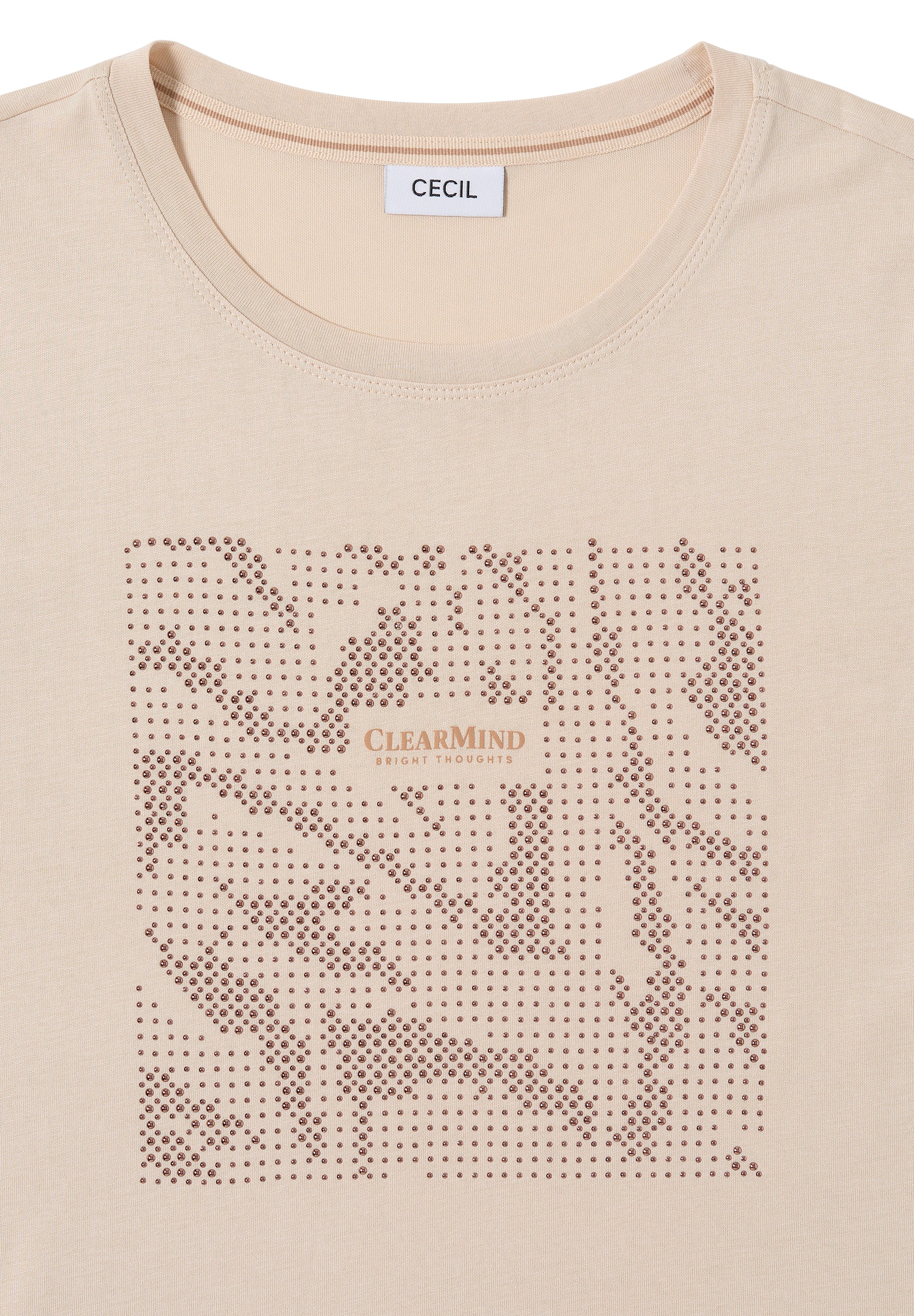 Cecil T-Shirt, im soften Baumwoll-Mix