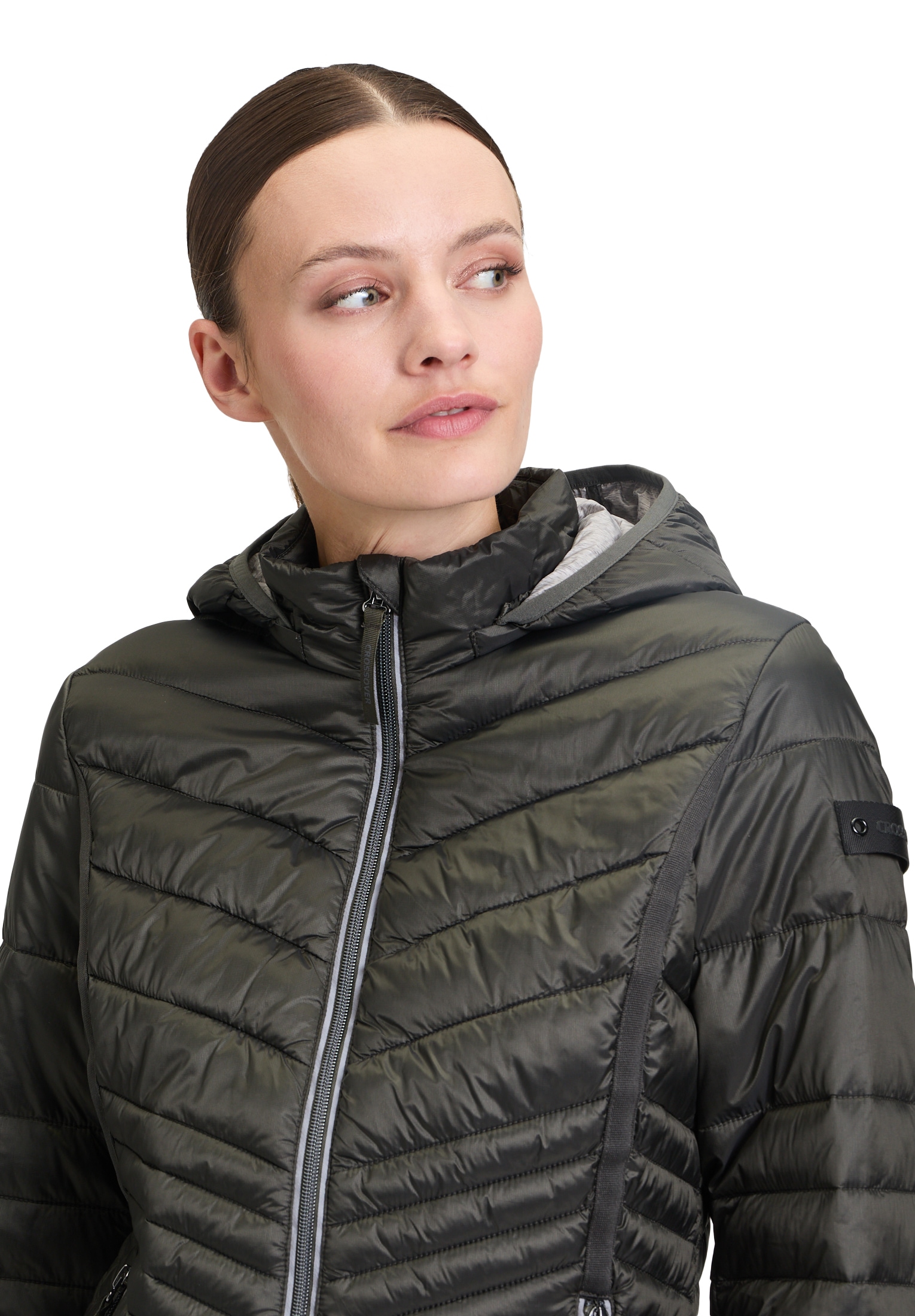 Betty Barclay Outdoorjacke »Betty Barclay Damen Outdoorjacke mit abnehmbarer Kapuze«, mit Kapuze
