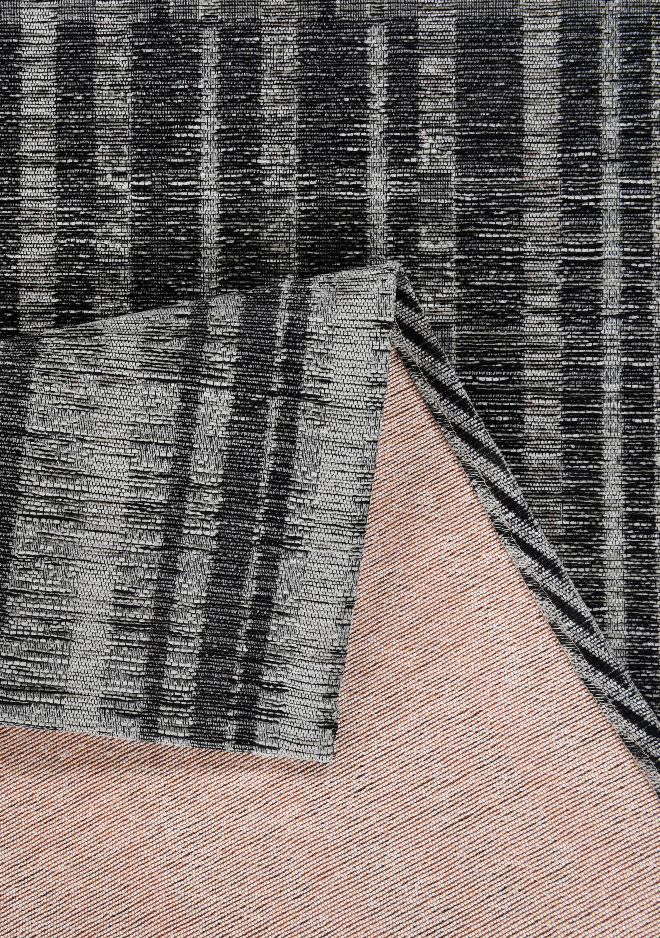 Thumbnail - TOM TAILOR HOME Teppich "Stripy Pat" rechteckig 5 mm Höhe Flachgewebe, modernes Patchworkdesign, gestreift, Chenille, Wo...