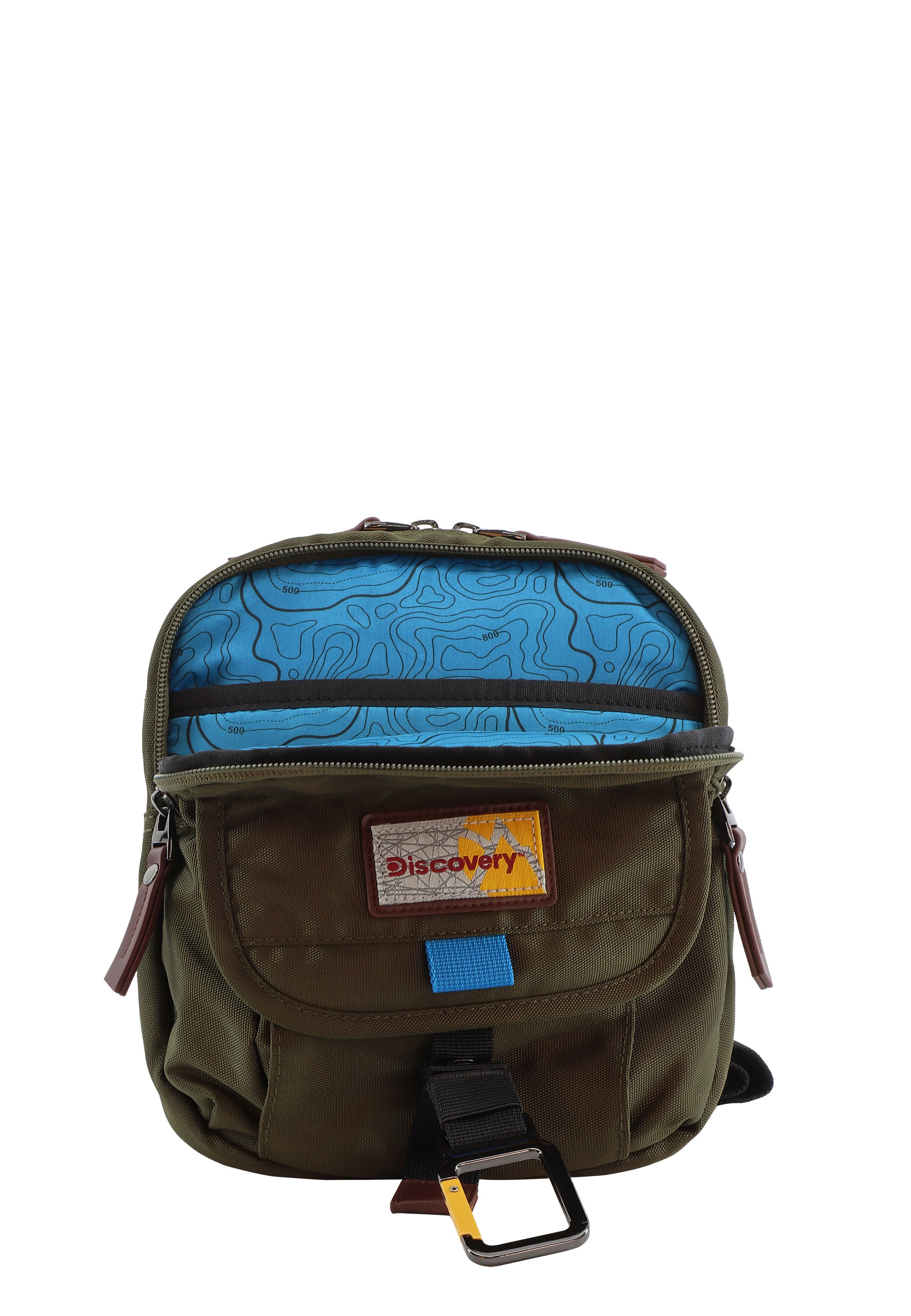 Discovery Schultertasche »Icon«, Hergestellt aus dem rPet Polyester-Material
