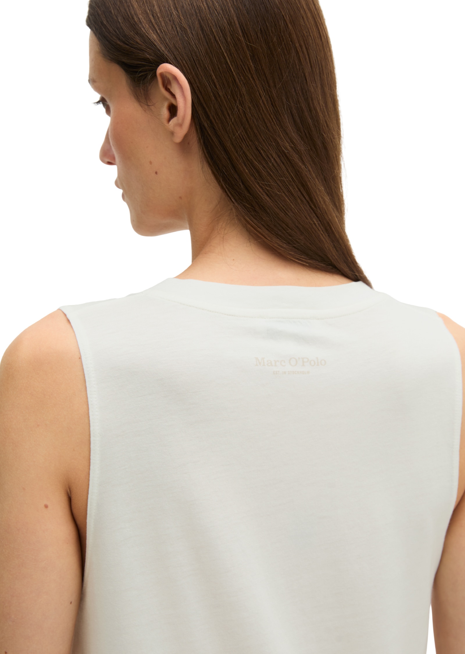 Marc O'Polo T-Shirt »aus fließendem Lyocell-Baumwolle-Mix«