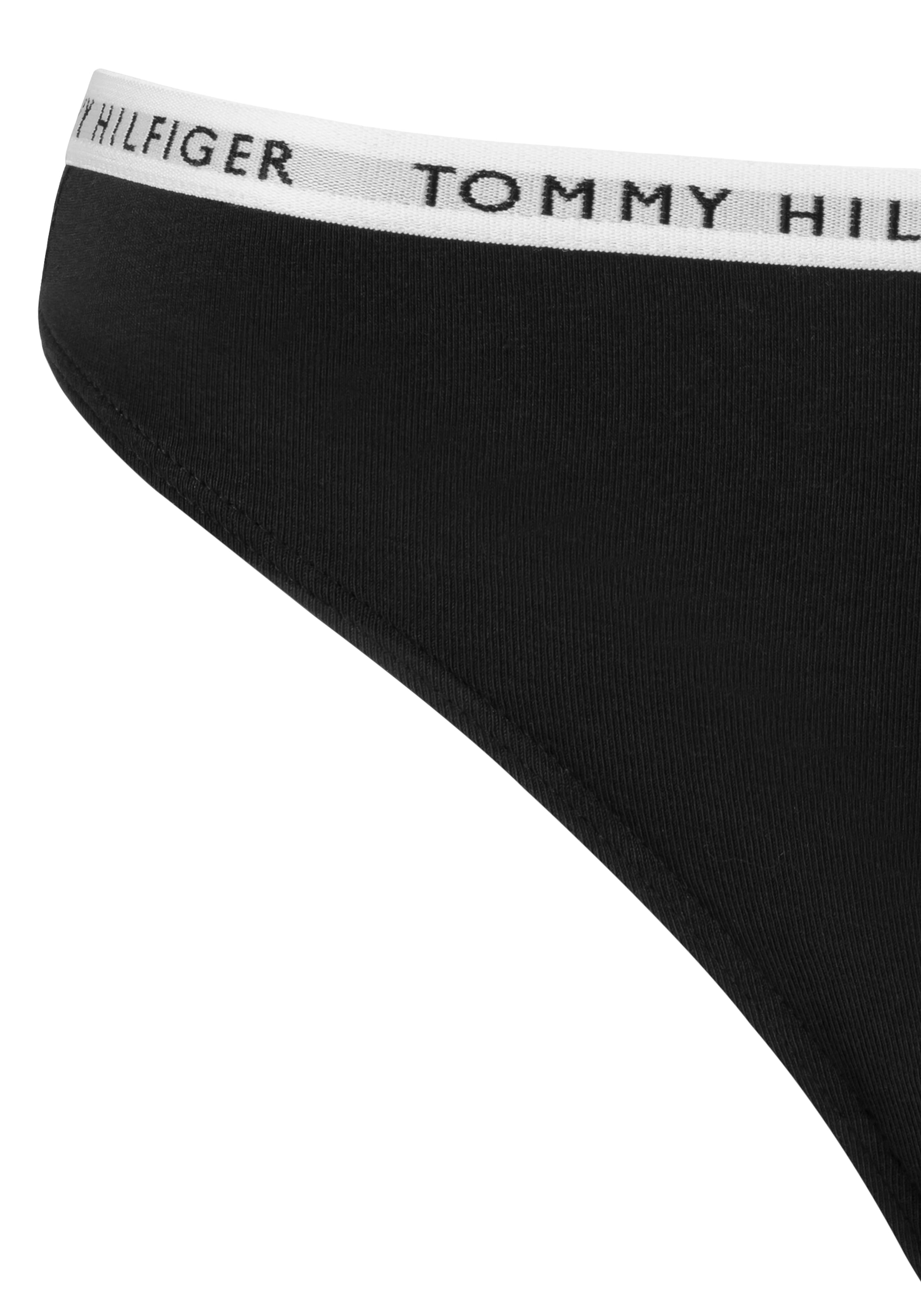 Tommy Hilfiger Underwear T-String, (3 St.), mit schmalem Logobündchen