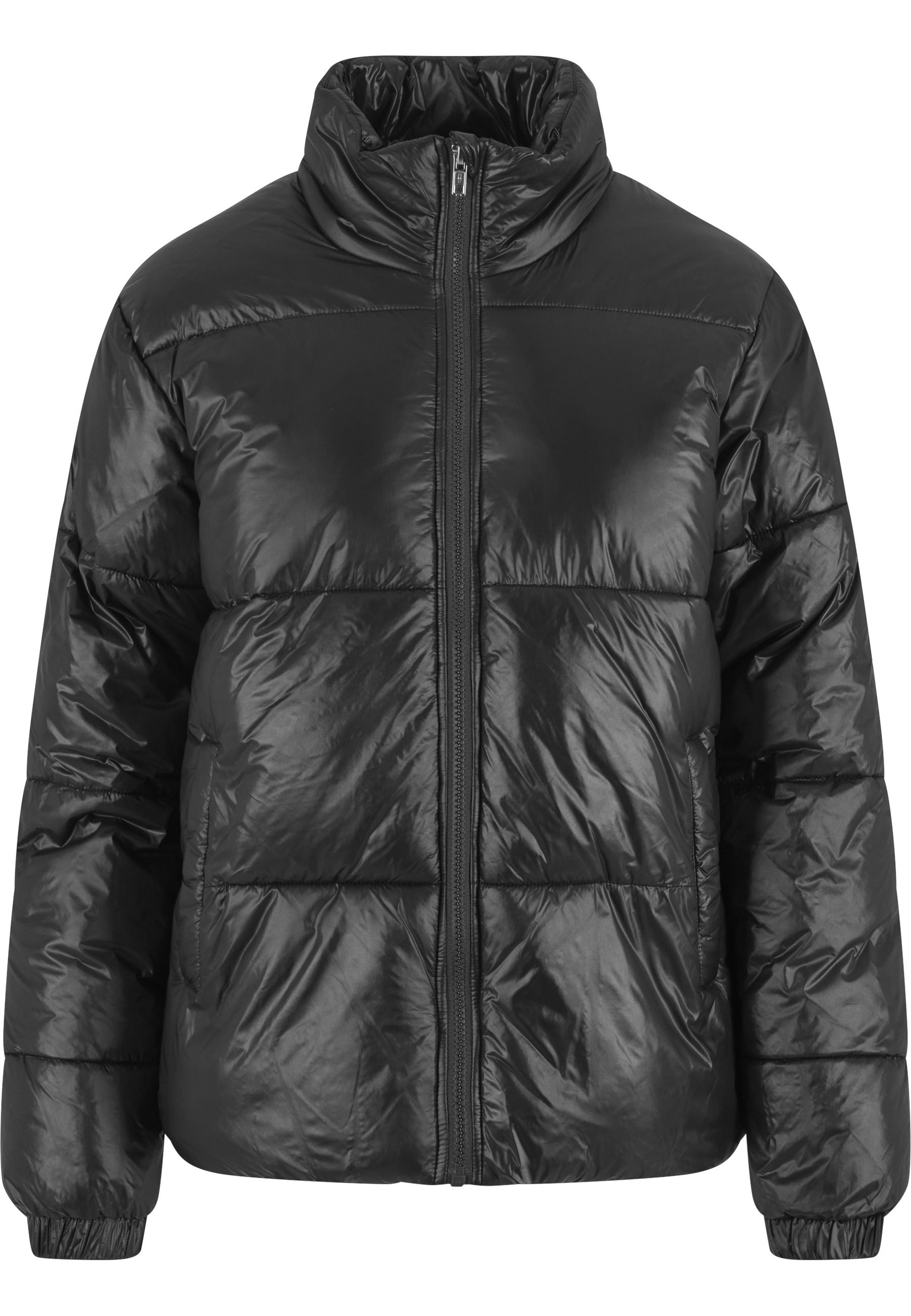 URBAN CLASSICS Winterjacke "Urban Classics Ladies Recycled Short Shiny Puff günstig online kaufen