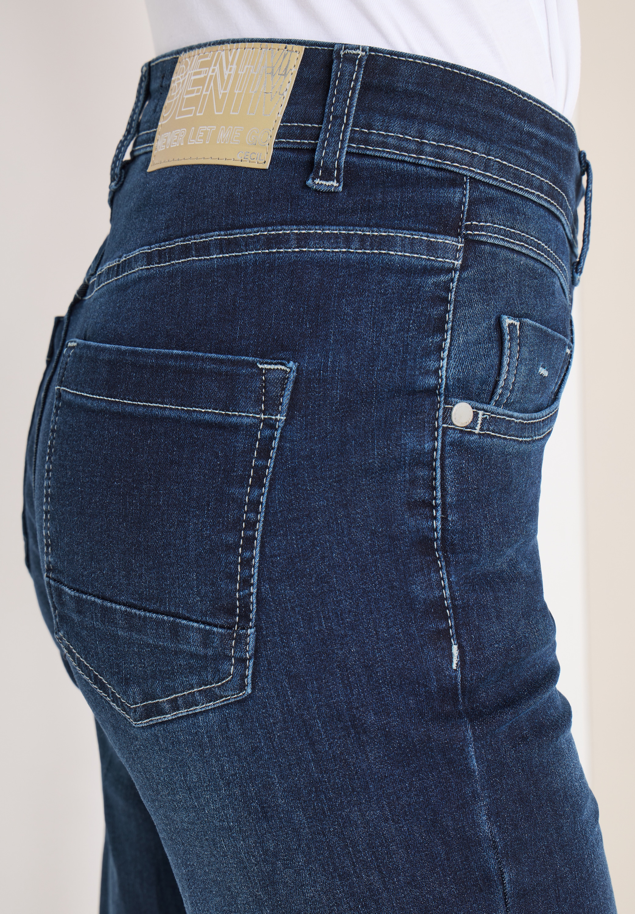 Cecil Bootcut-Jeans »Style Toronto Bootcut« 5-Pocket-Style, mit Stretch