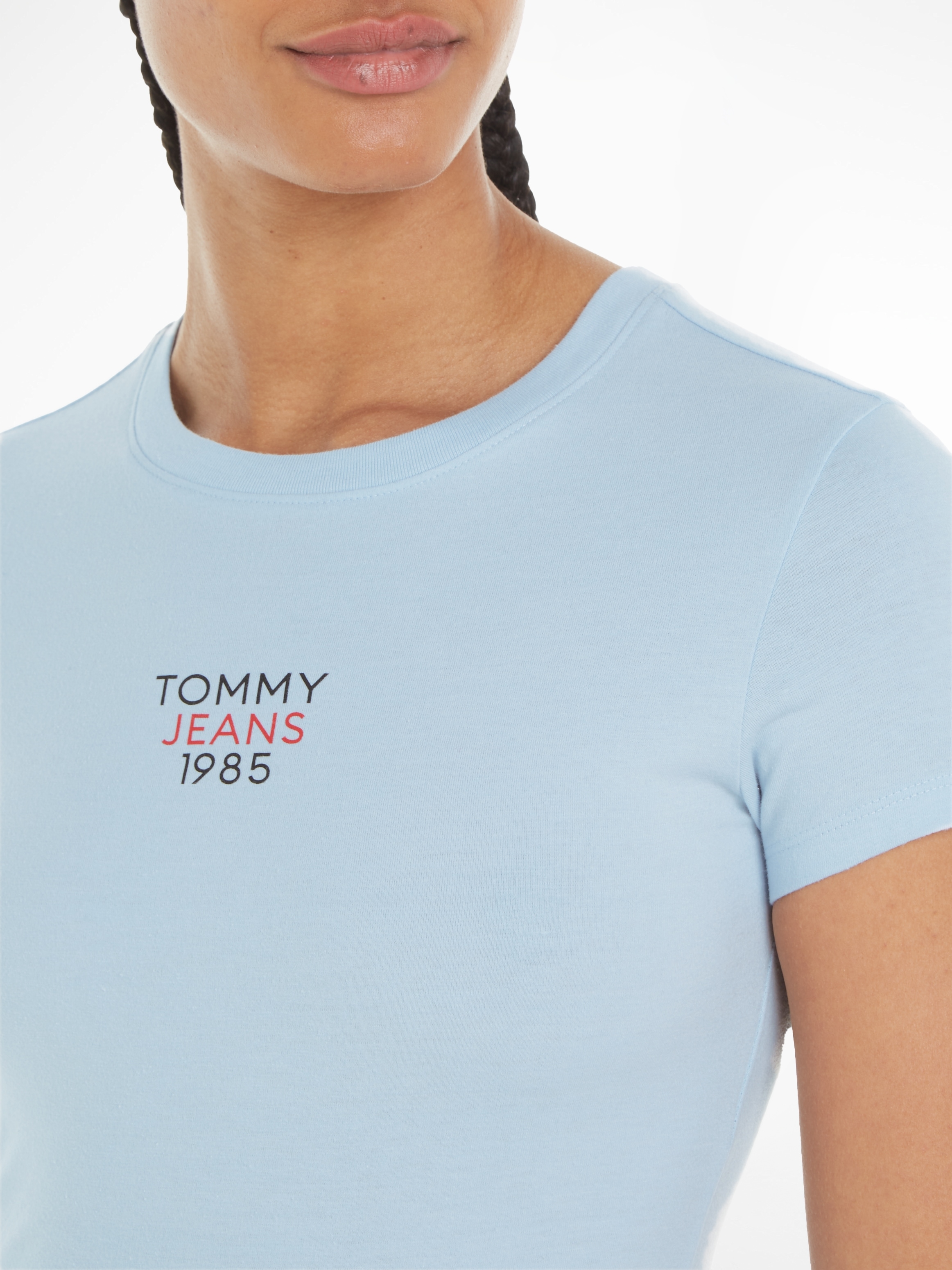 BAUR 1 | Tommy kaufen T-Shirt Jeans Logoschriftzug LOGO SLIM mit ESSENTIAL »TJW SS«,