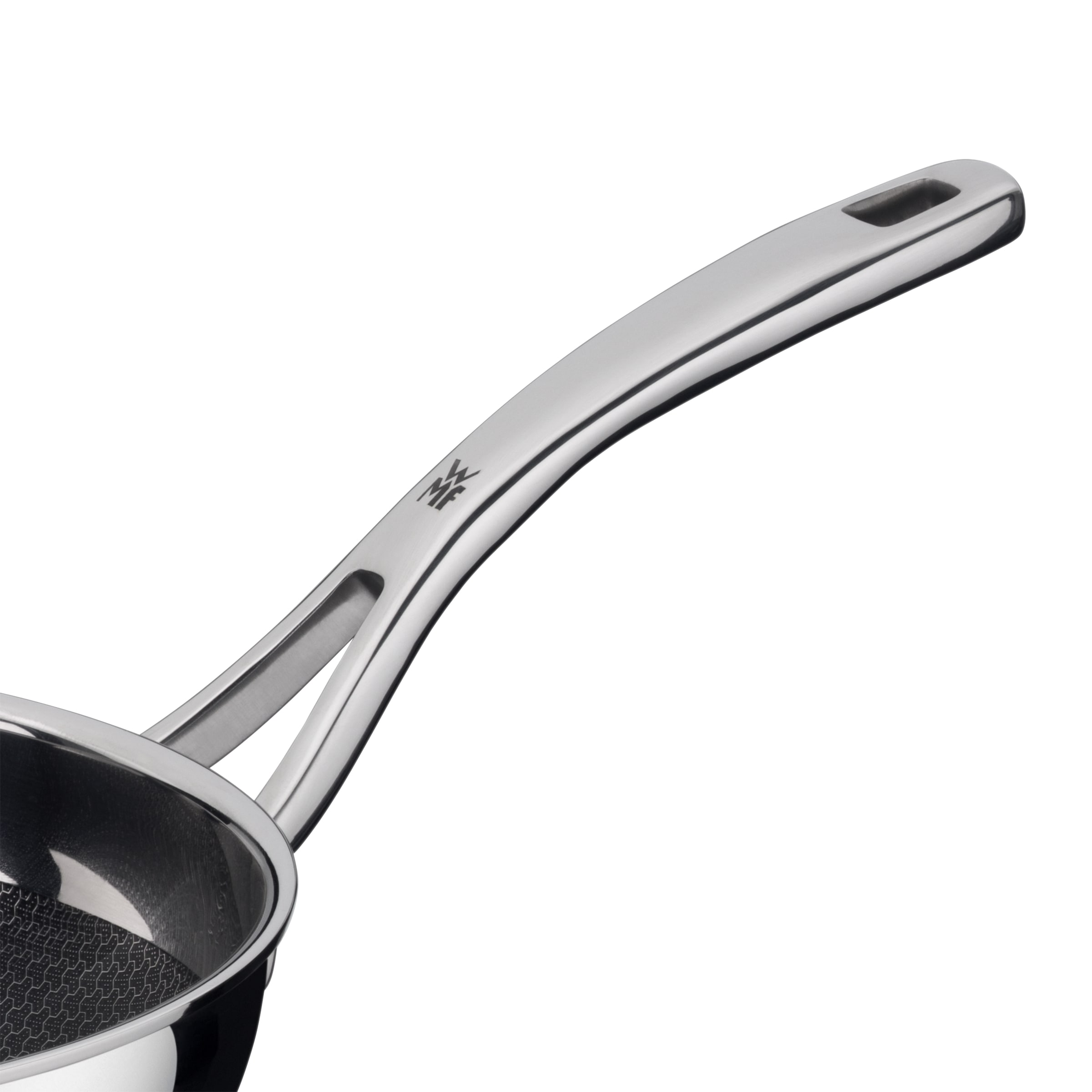 WMF Wok »Profi Resist«, Cromargan®Edelstahl, (1 tlg.), 28 cm, kratzfest, Antihaftversiegelung, mehrschichtiger Aufbau