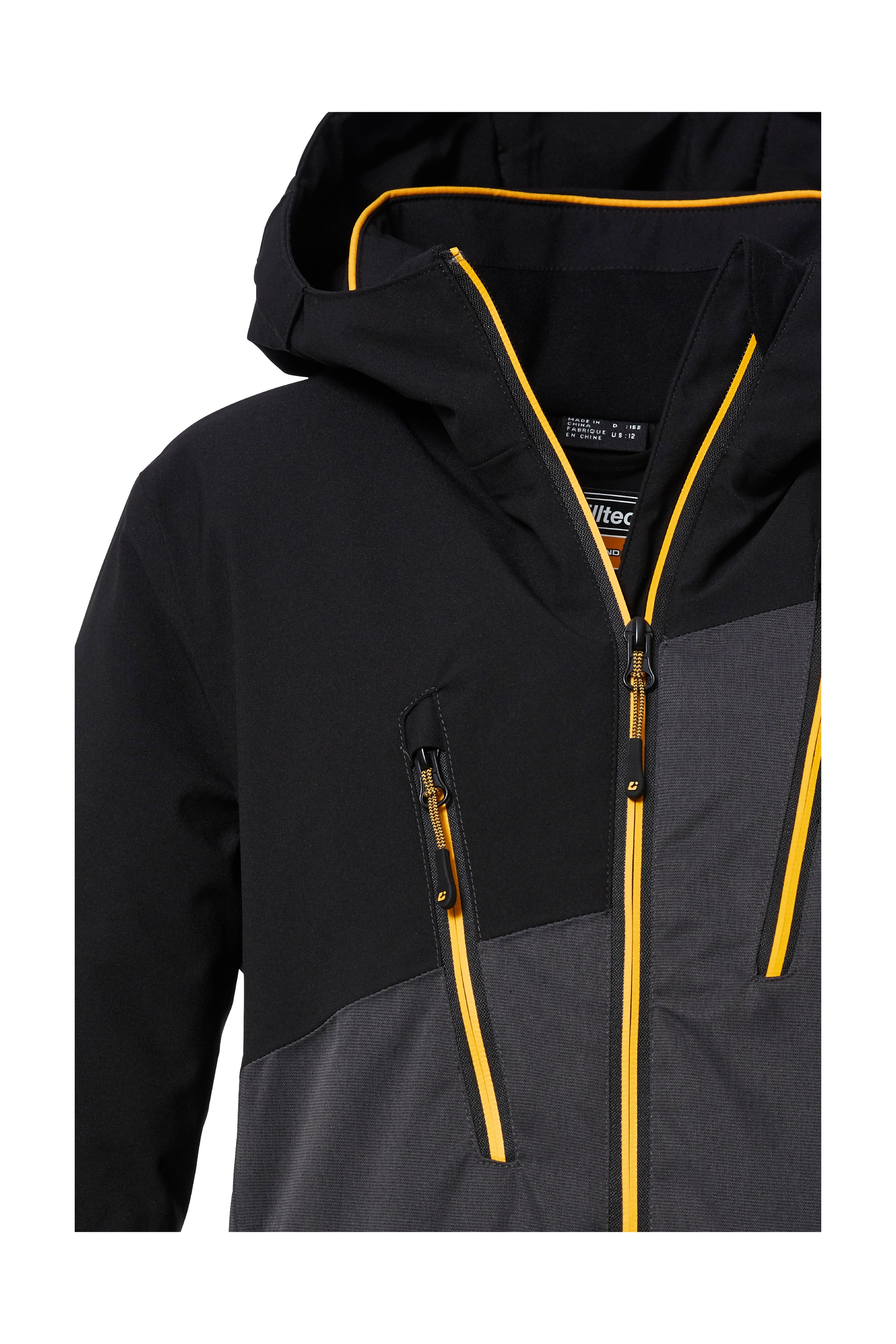 Killtec Skijacke »KSW 173 BYS SKI JCKT«, Wasserdichte Kids-Winterjacke mit Fleece, Schneefang, vielen Taschen