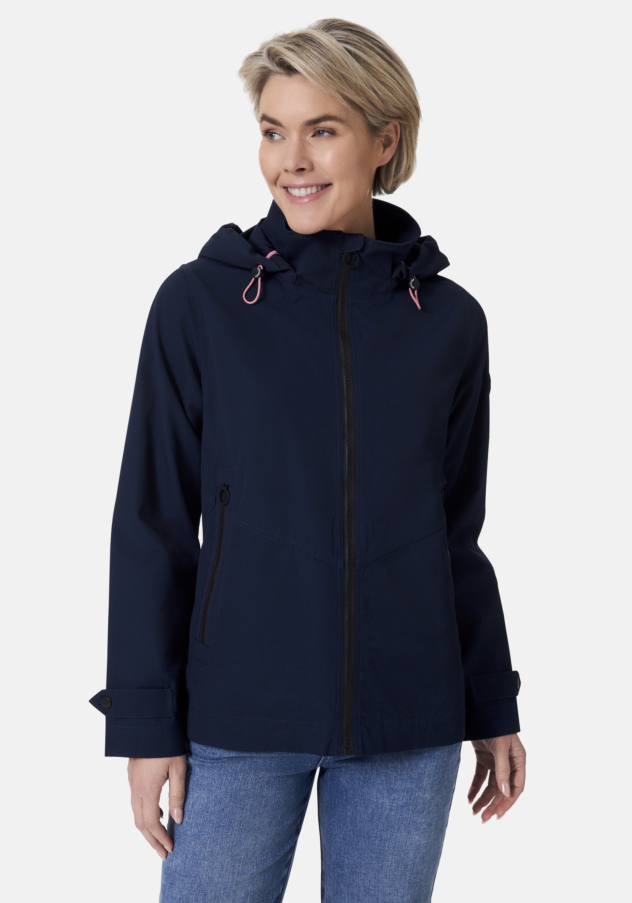 STOOKER WOMEN Softshelljacke "LIV Outdoor Jacke", Outdoor Jacke LIV Mit Kap günstig online kaufen