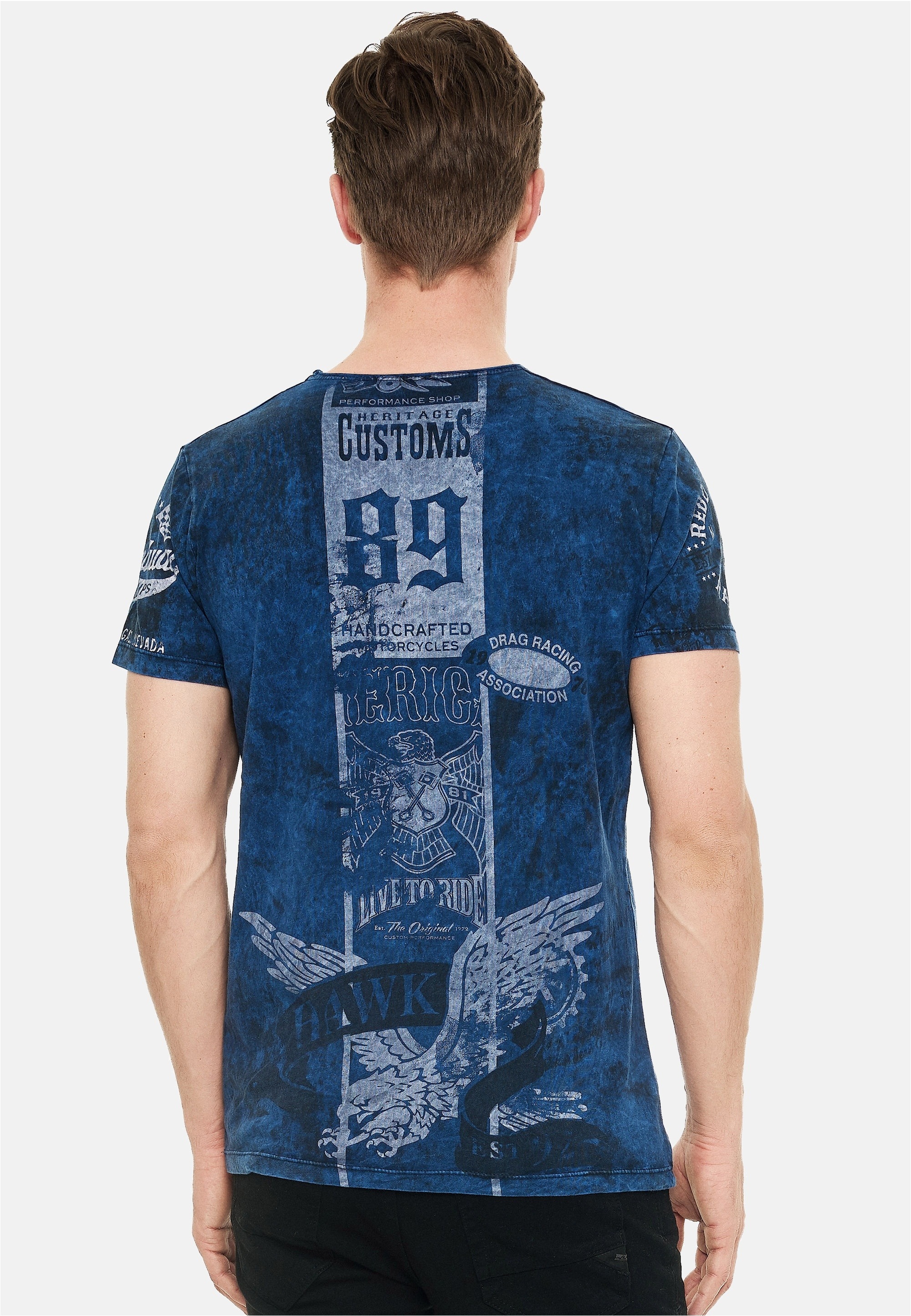 Rusty Neal T-Shirt mit modernem Print