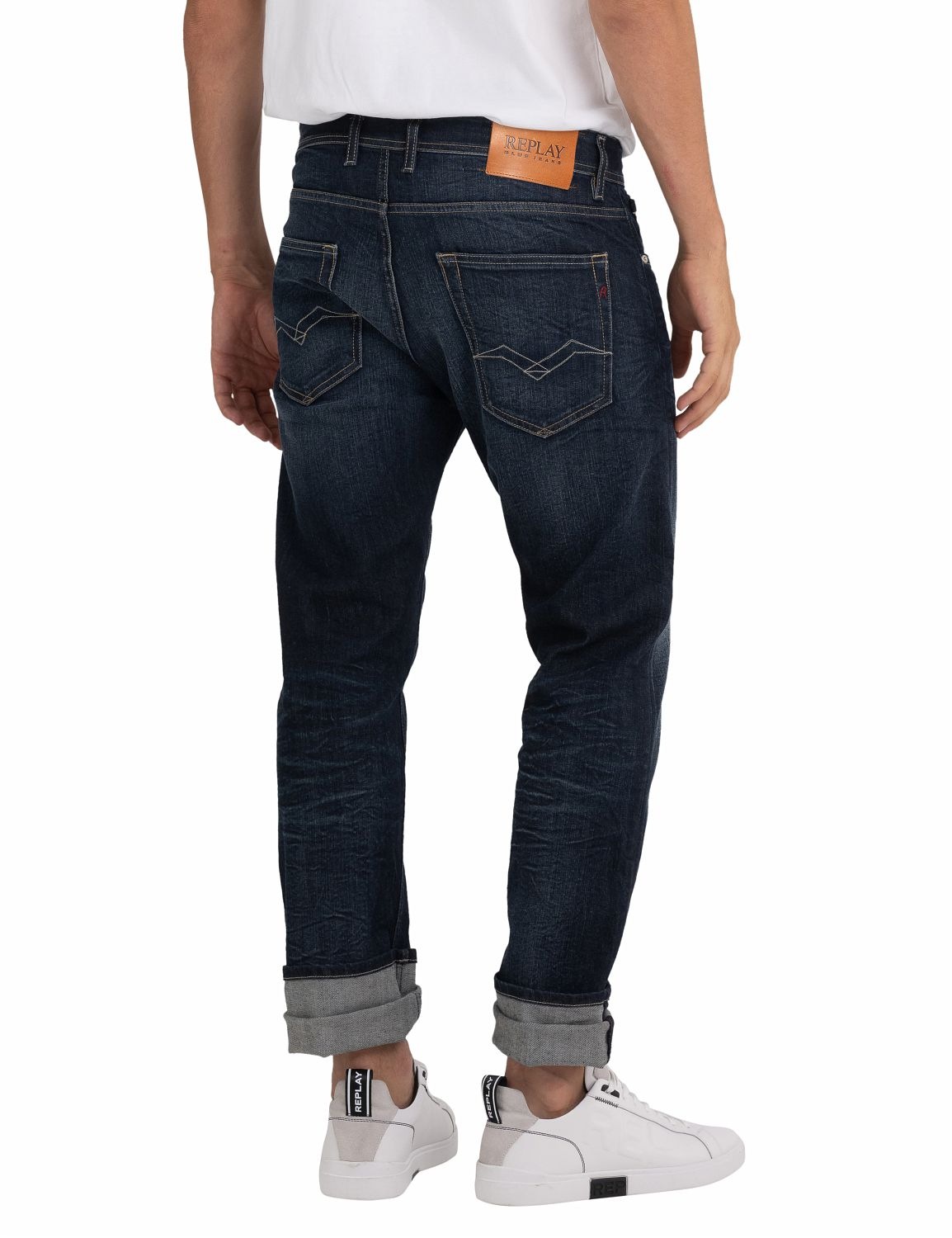 Replay Straight-Jeans »GROVER«, in vielen verschiedenen Waschungen, mit Stretch