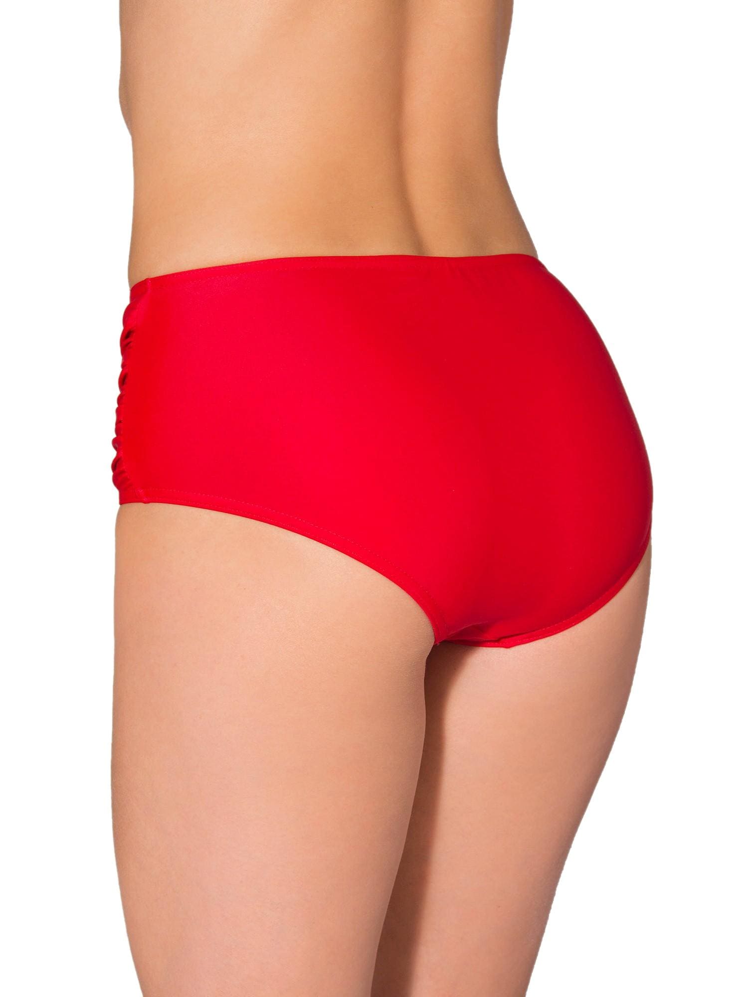 AQUARTI Bikini-Hose »Bikinihose Aquarti Damen Bikinihose mit seitlichen Raffungen«