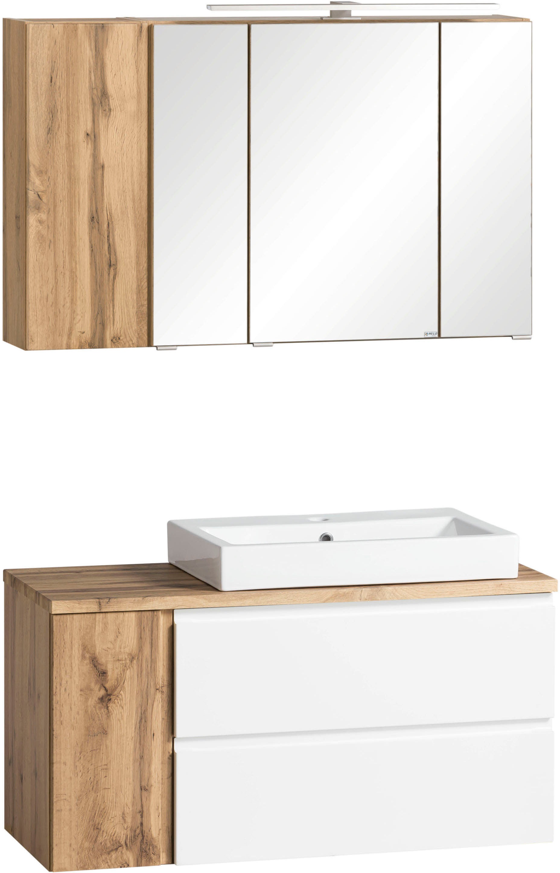 welltime Badmöbel-Set "Sölden" 2 Stk. tlg. günstig online kaufen