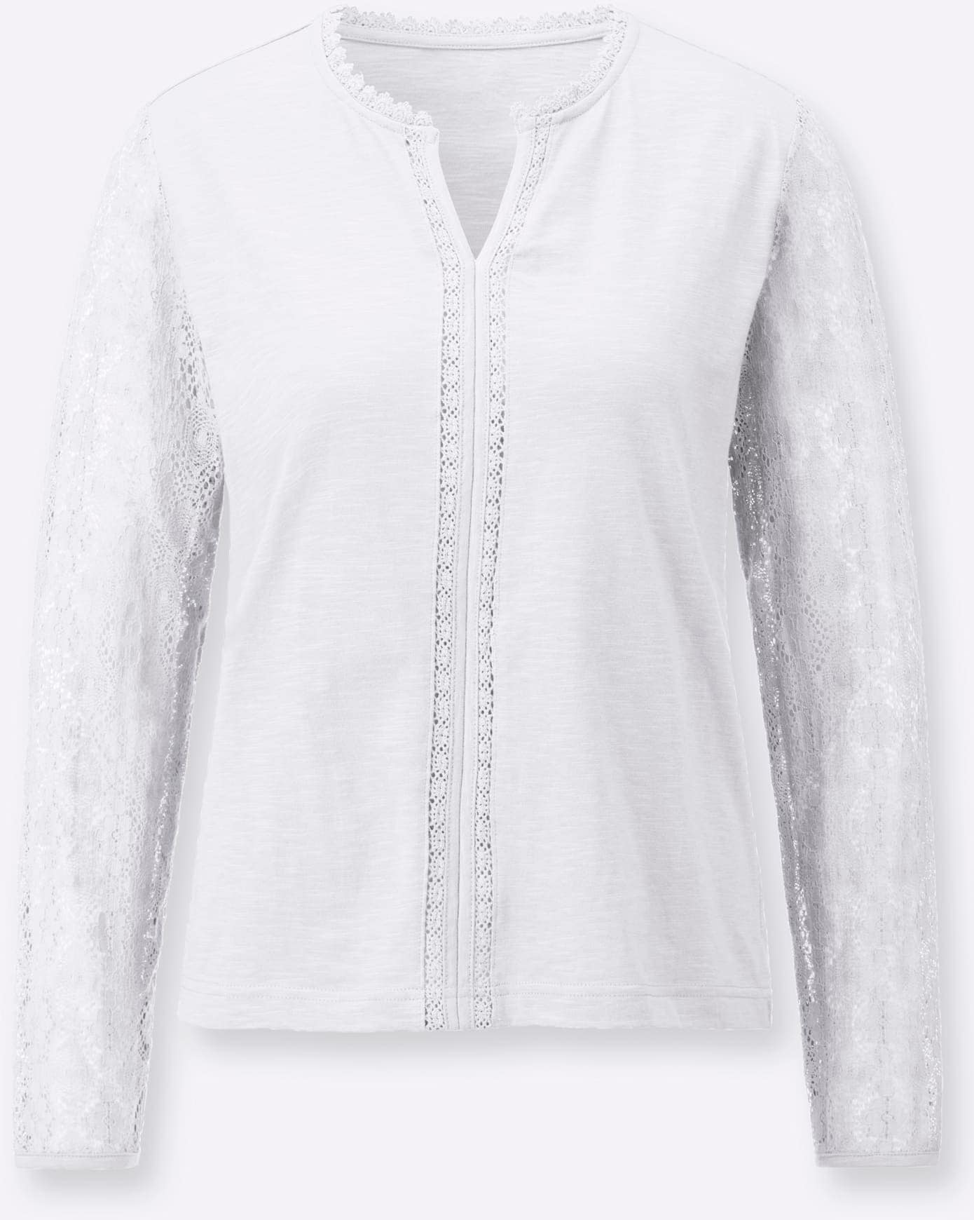 Inspirationen Spitzenshirt »Shirt« 1 tlg.