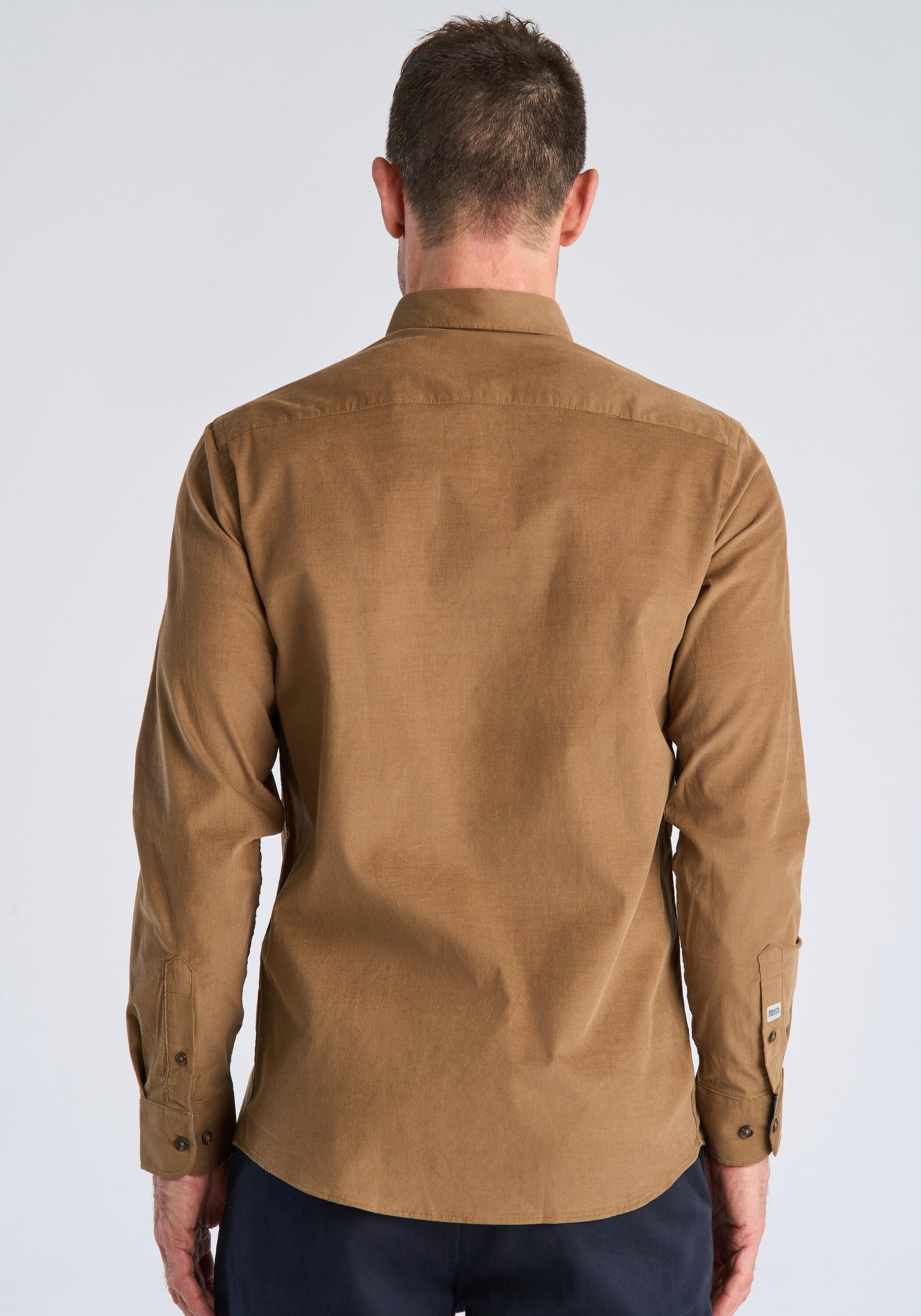 BISON Businesshemd »Business-Casual-Hemd (Langarm) Regular Fit«