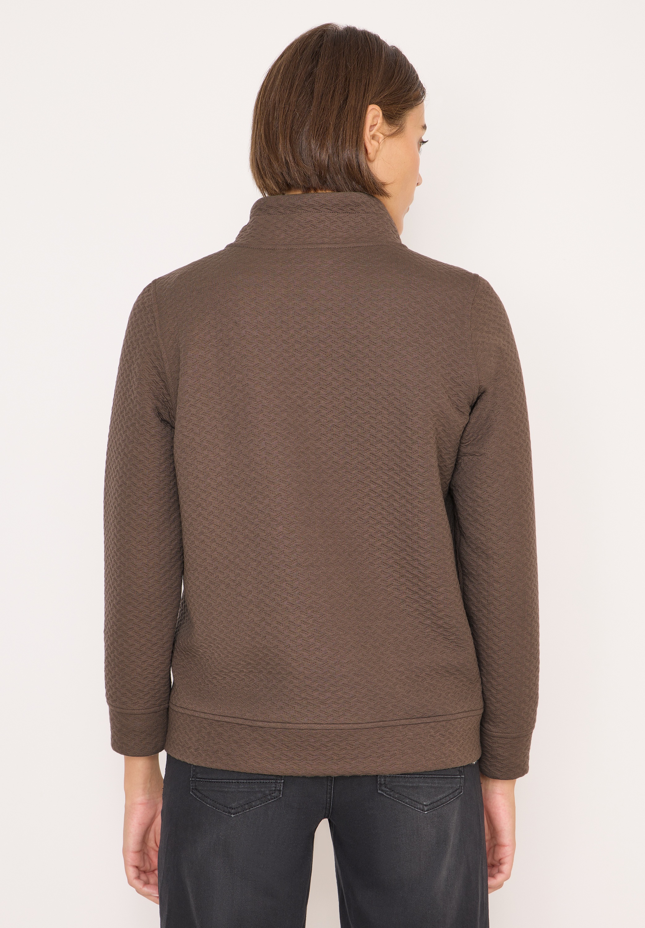 Cecil Sweatjacke, mit Stehkragen günstig online kaufen