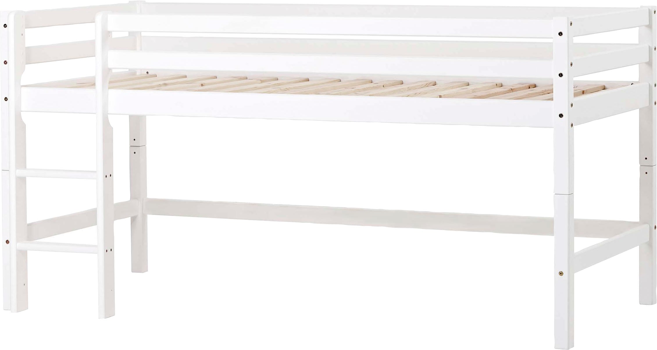 Hoppekids Hochbett "ECO Dream MY COLOR", 90x200, umbaubar in Einzelbett günstig online kaufen